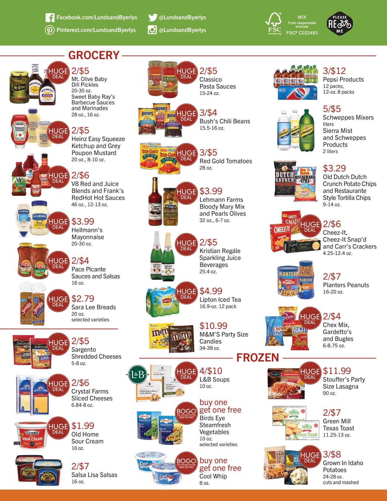 Catalogue Lunds & Byerlys from 12/23/2021