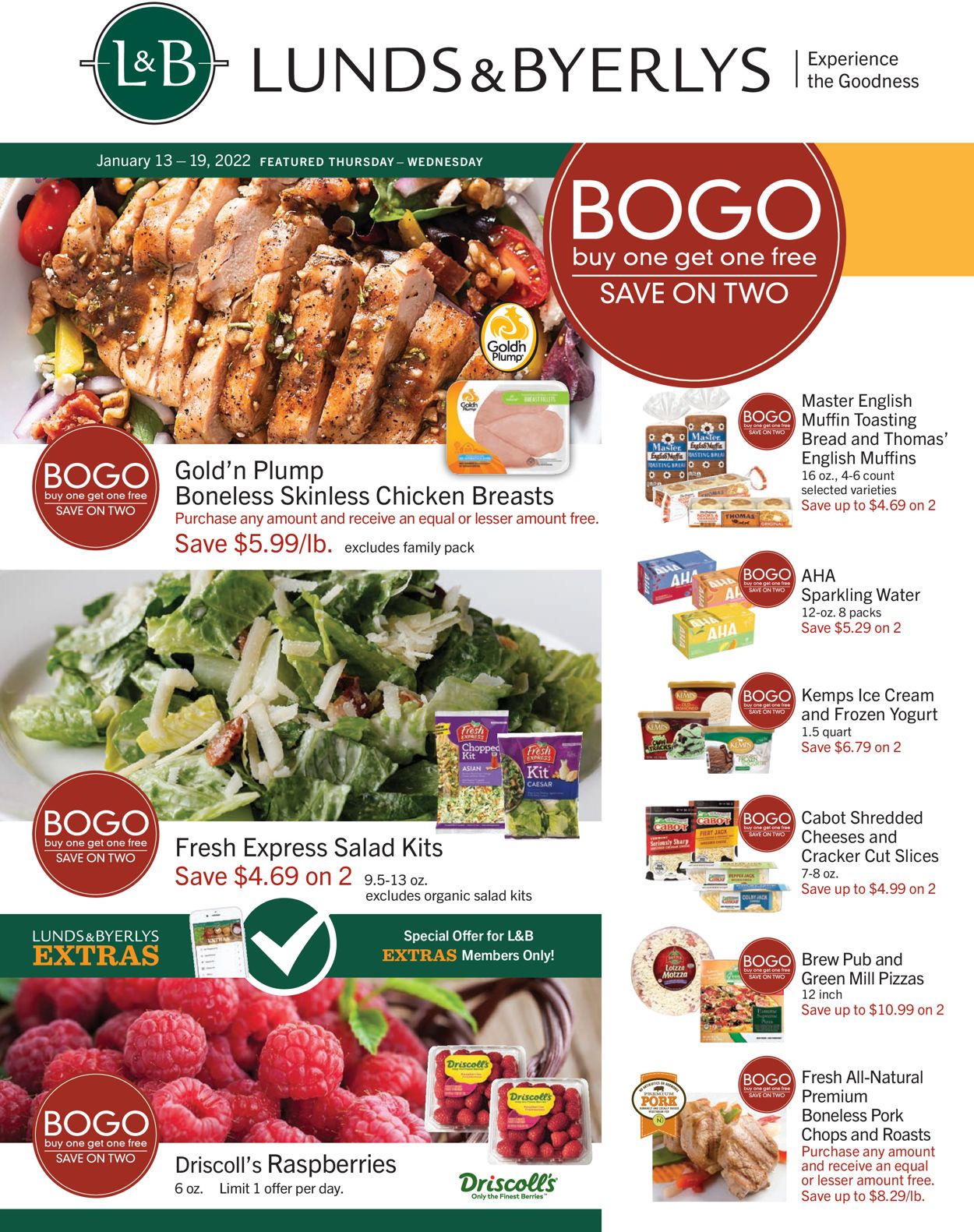 Catalogue Lunds & Byerlys from 01/13/2022