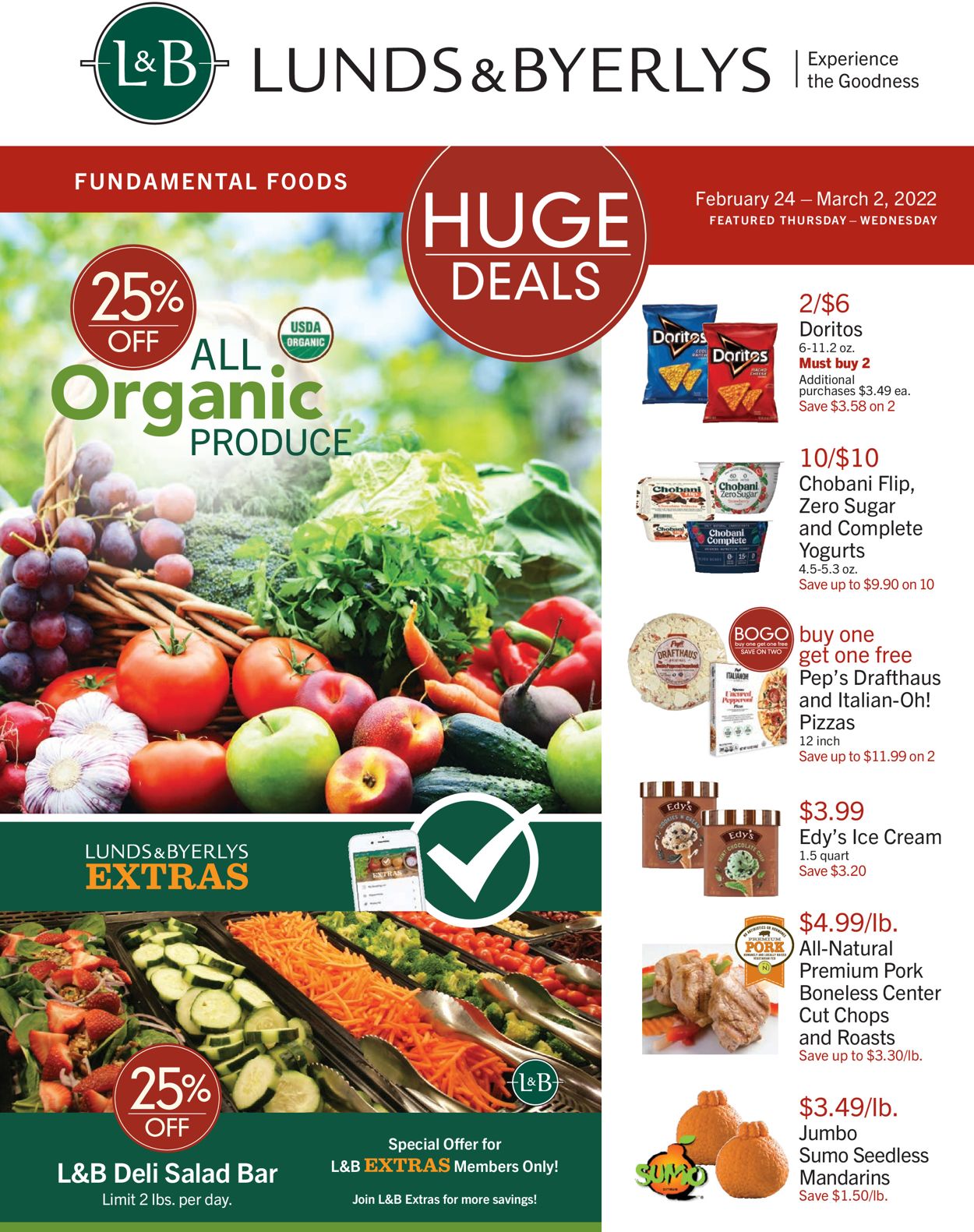 Catalogue Lunds & Byerlys from 02/24/2022