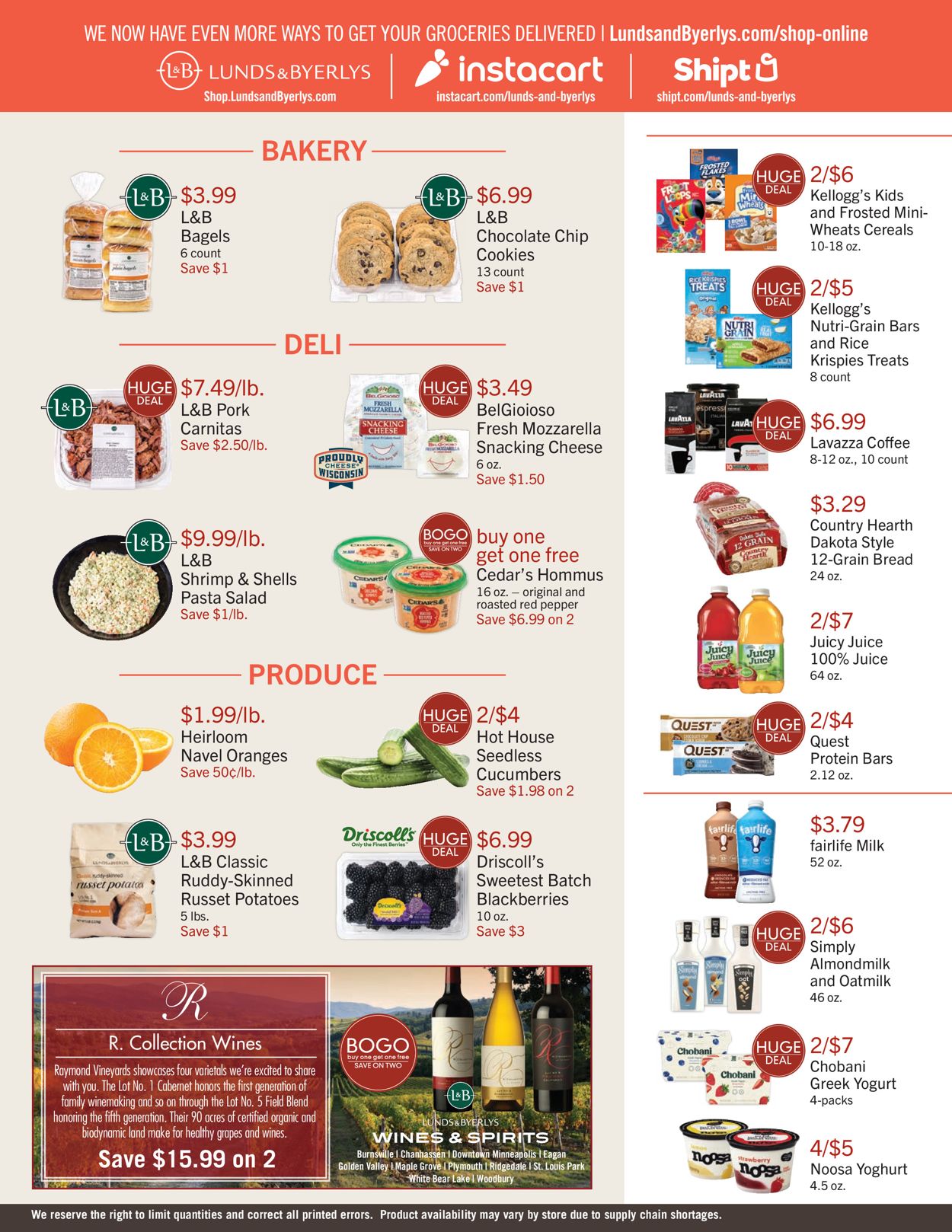Catalogue Lunds & Byerlys from 03/03/2022