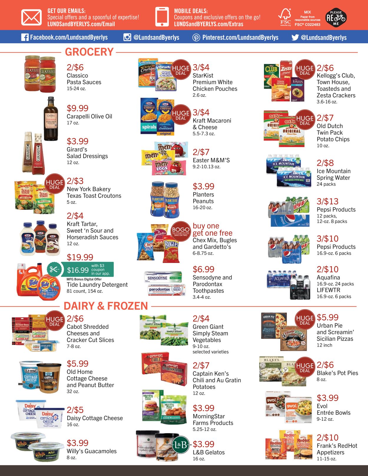 Catalogue Lunds & Byerlys from 03/03/2022