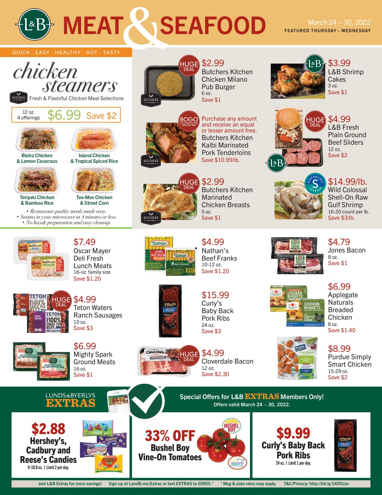 Catalogue Lunds & Byerlys from 03/24/2022