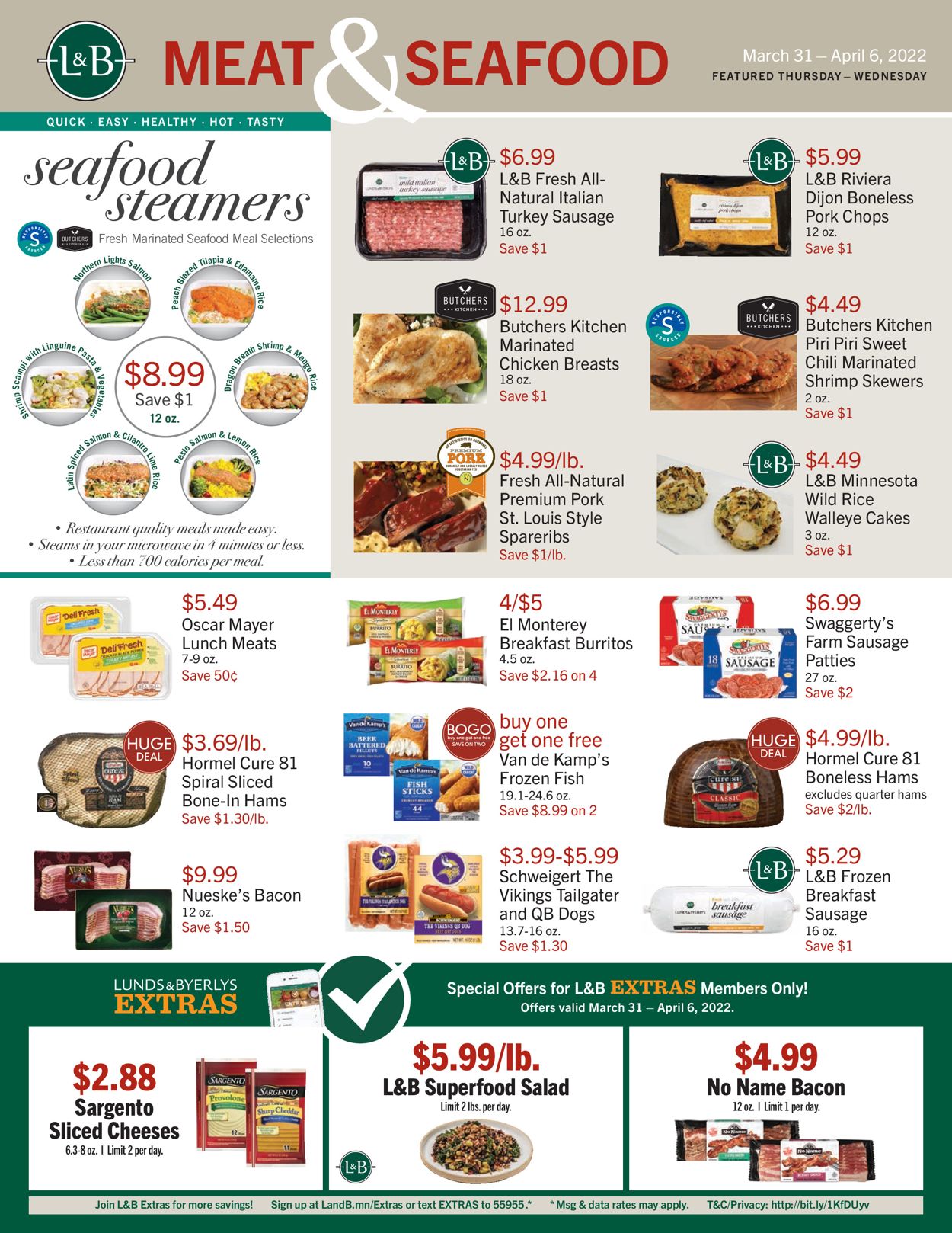 Catalogue Lunds & Byerlys from 03/31/2022