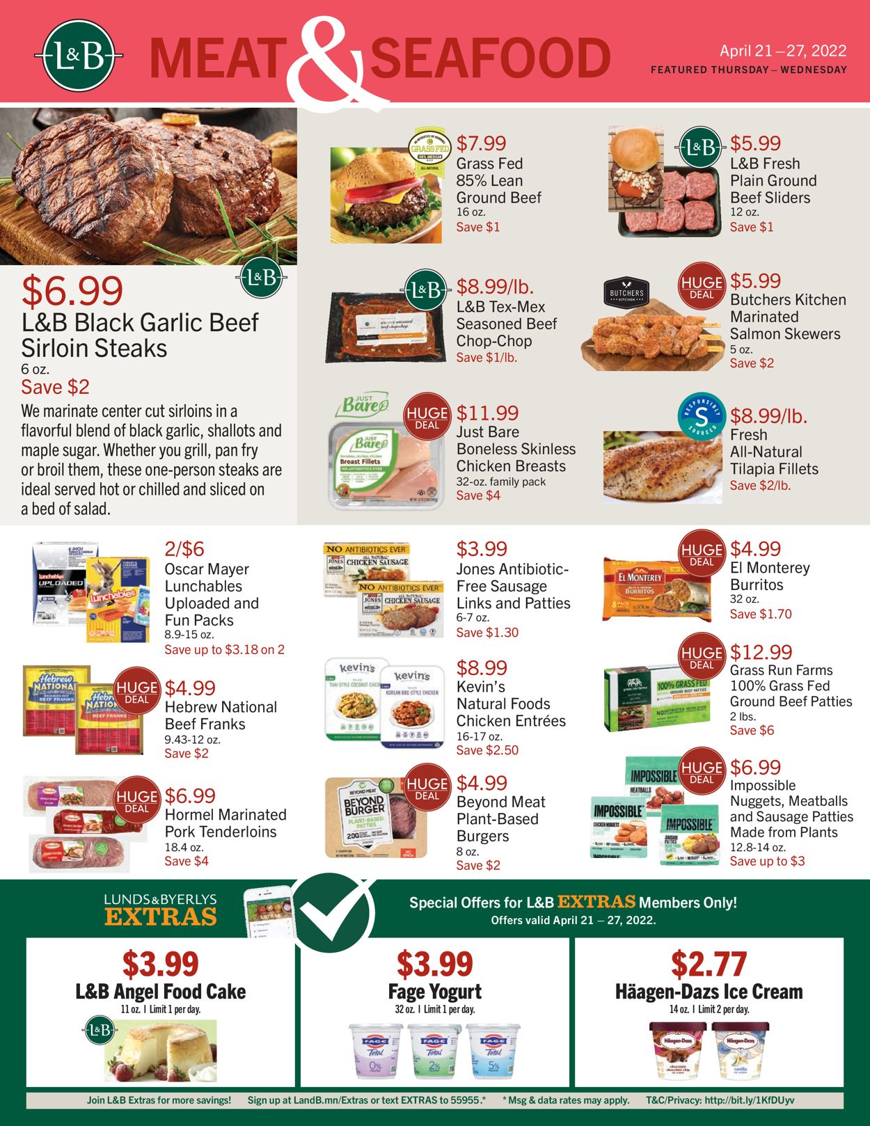 Catalogue Lunds & Byerlys from 04/21/2022