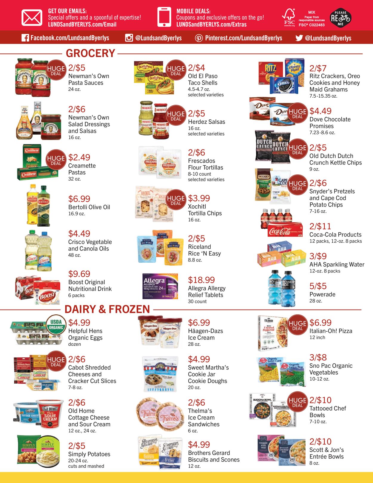 Catalogue Lunds & Byerlys from 05/05/2022