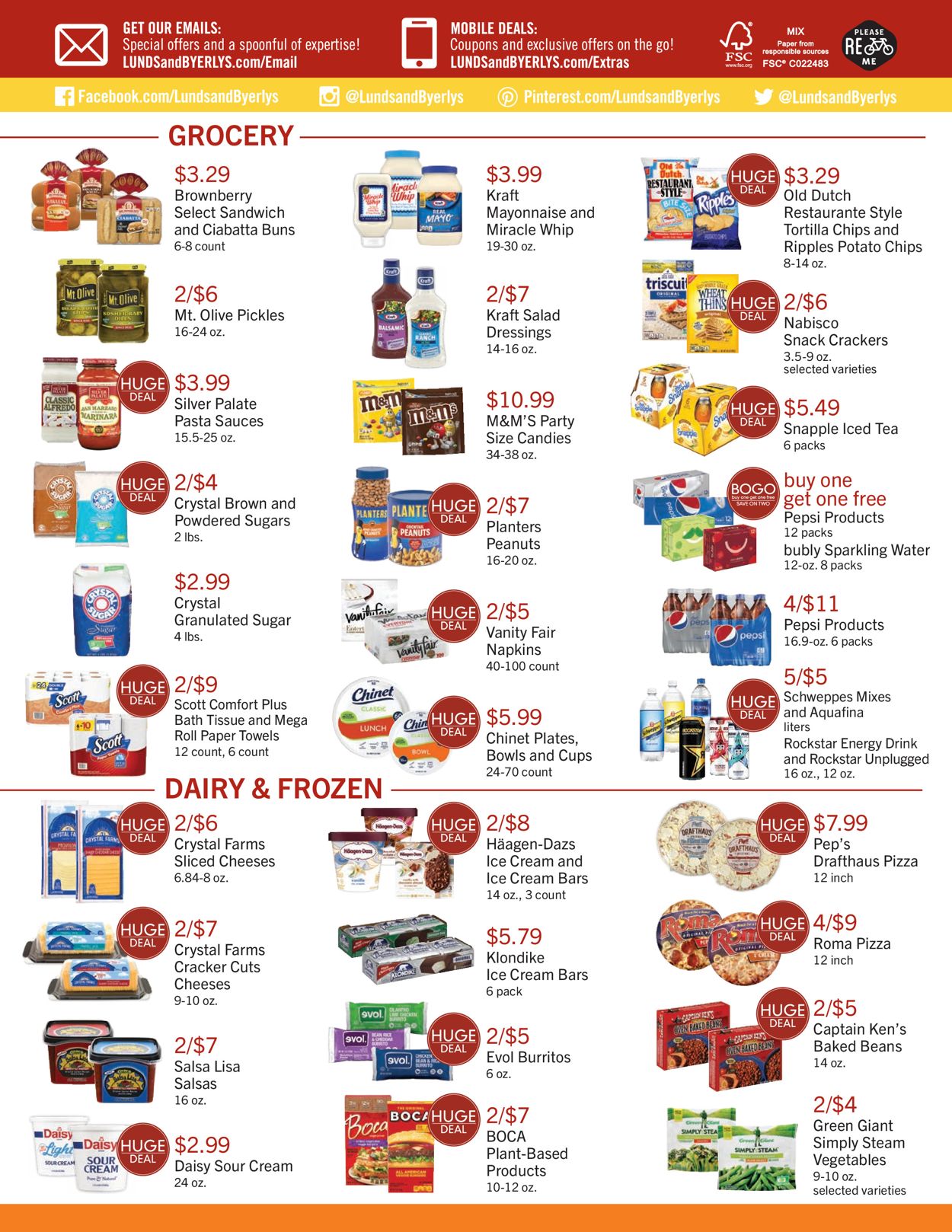 Catalogue Lunds & Byerlys from 05/19/2022