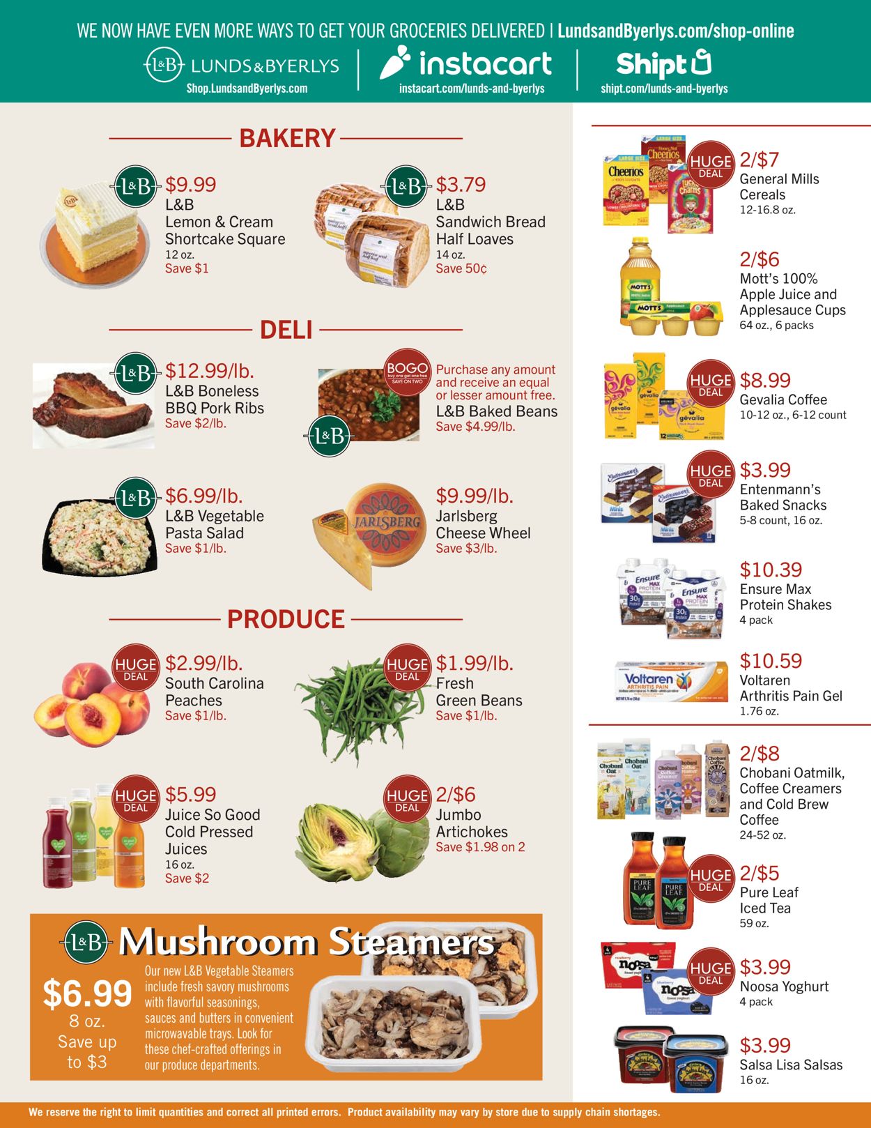 Catalogue Lunds & Byerlys from 06/16/2022