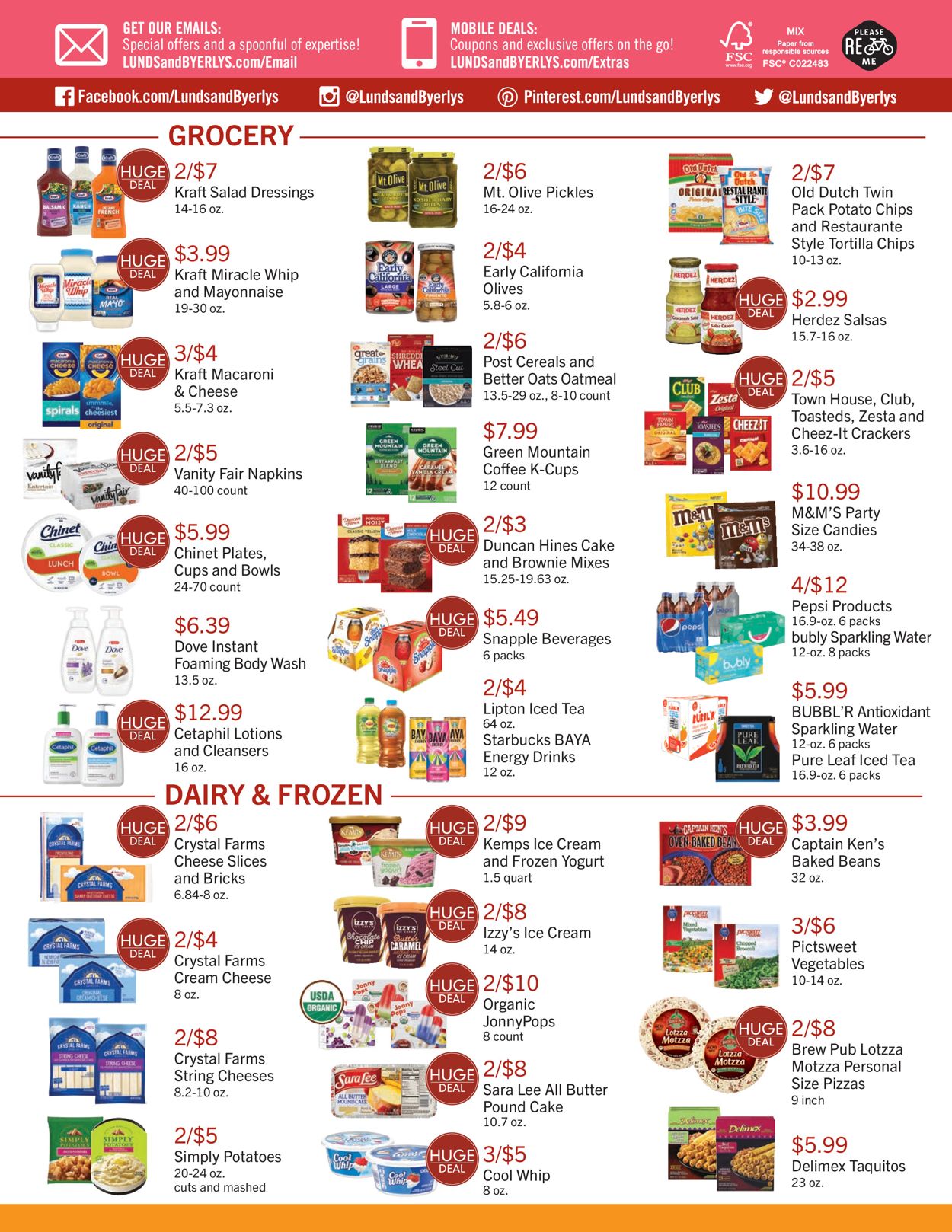 Catalogue Lunds & Byerlys from 06/23/2022