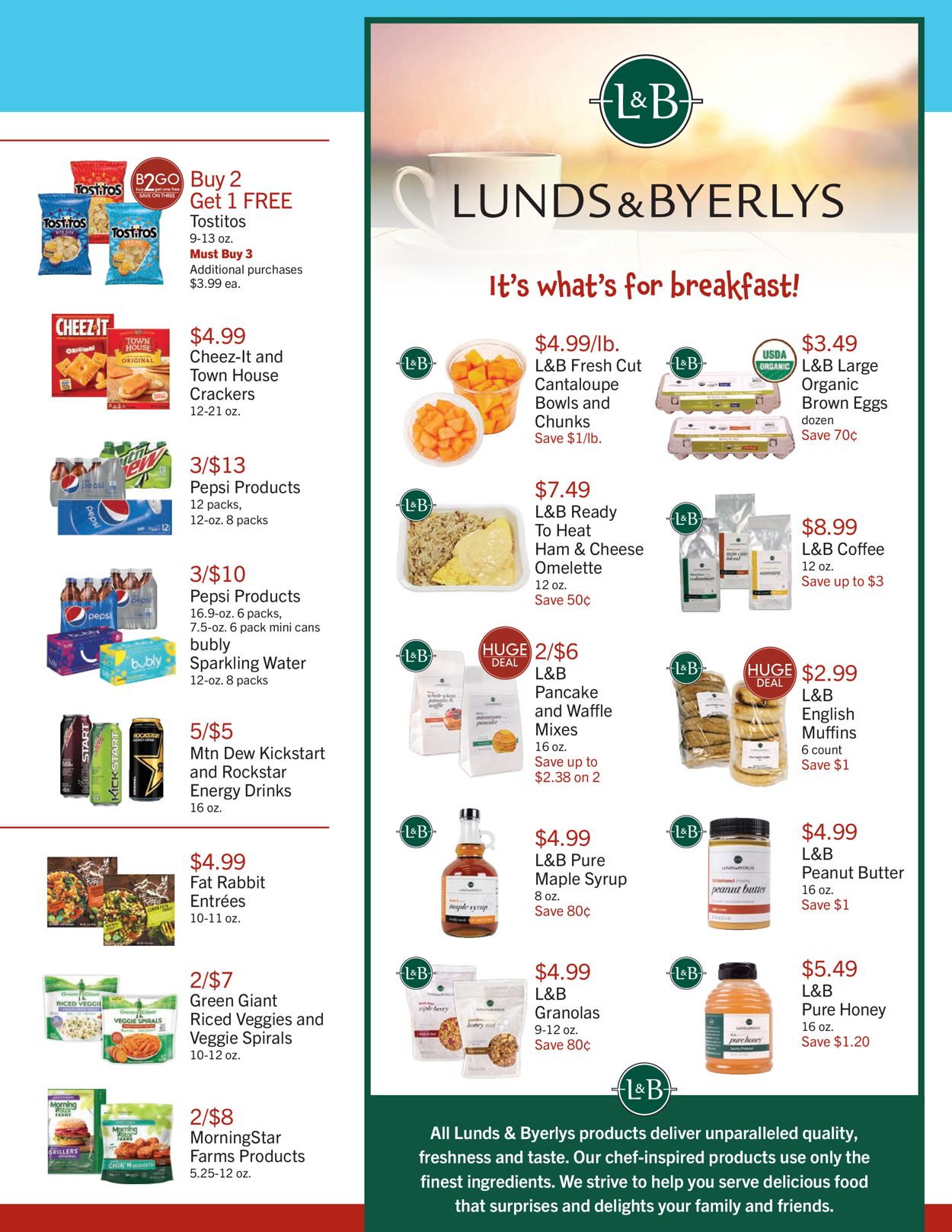 Catalogue Lunds & Byerlys from 08/18/2022