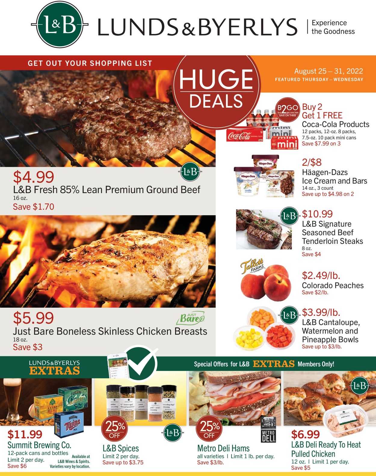 Catalogue Lunds & Byerlys from 08/25/2022