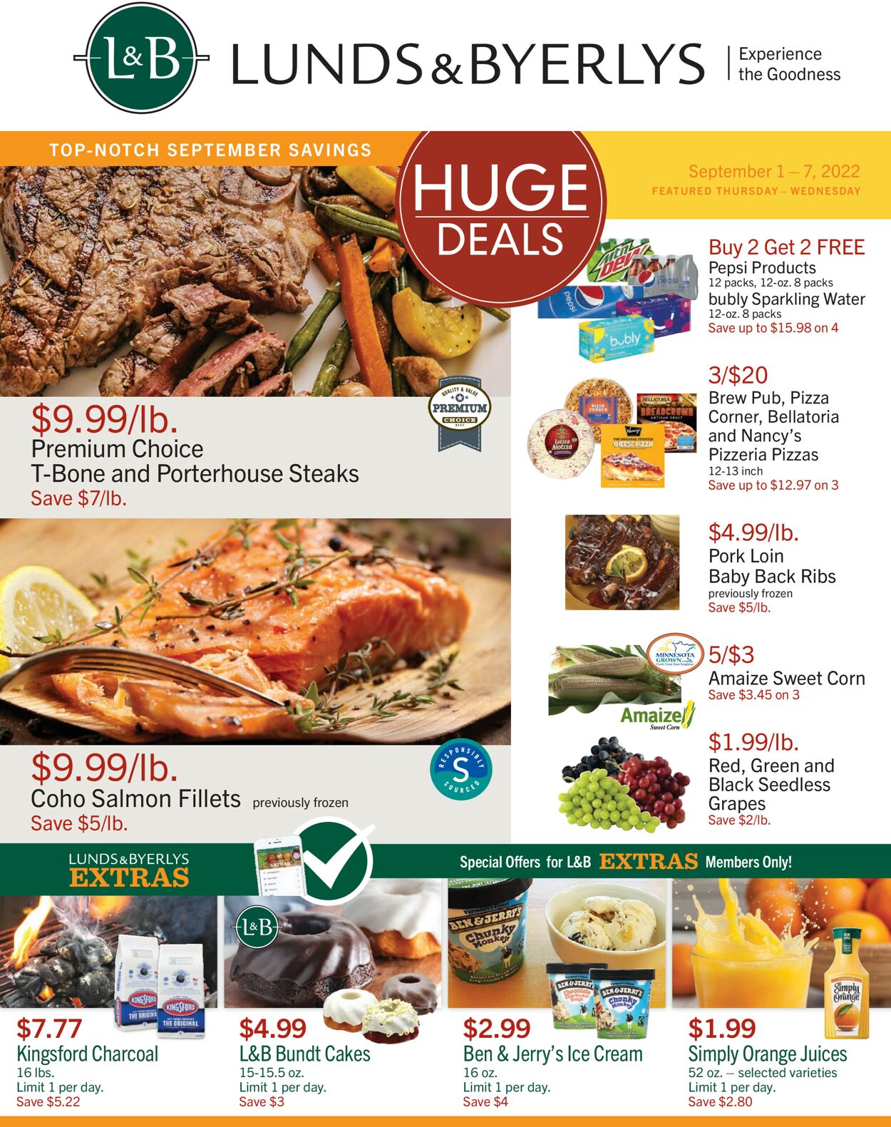 Catalogue Lunds & Byerlys from 09/01/2022