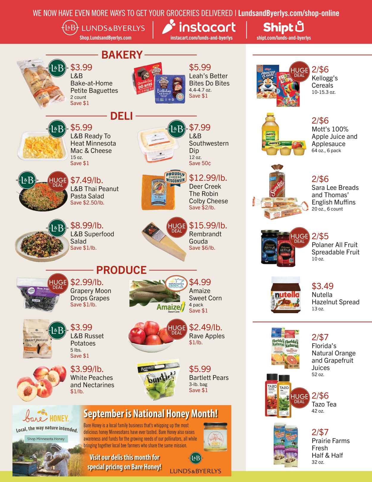 Catalogue Lunds & Byerlys from 09/08/2022