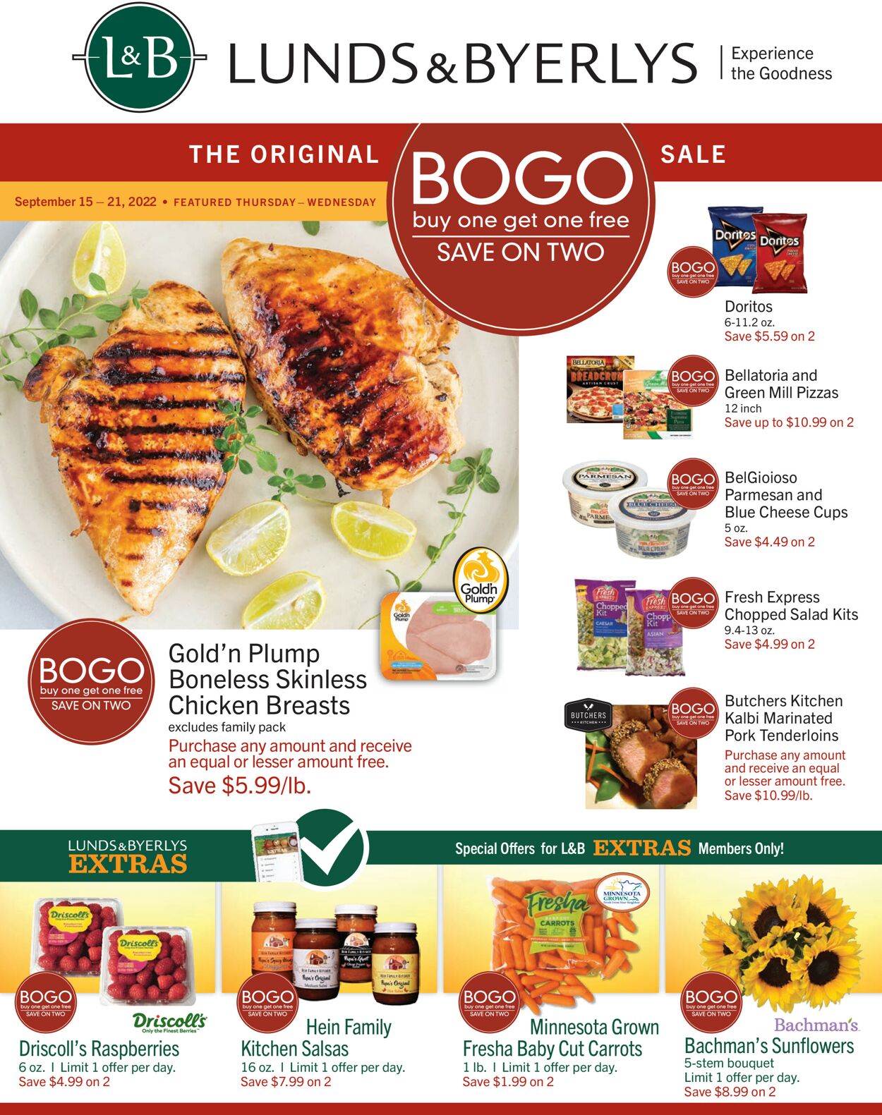 Catalogue Lunds & Byerlys from 09/15/2022