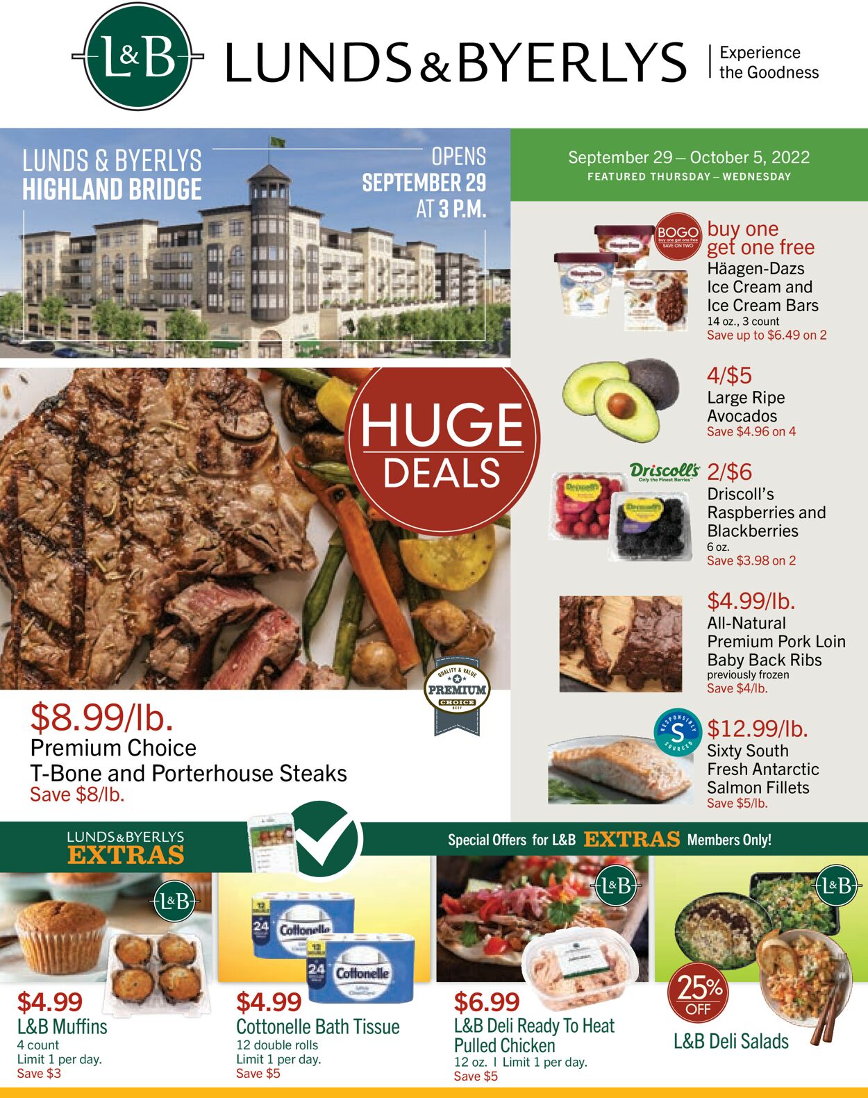 Catalogue Lunds & Byerlys from 09/29/2022