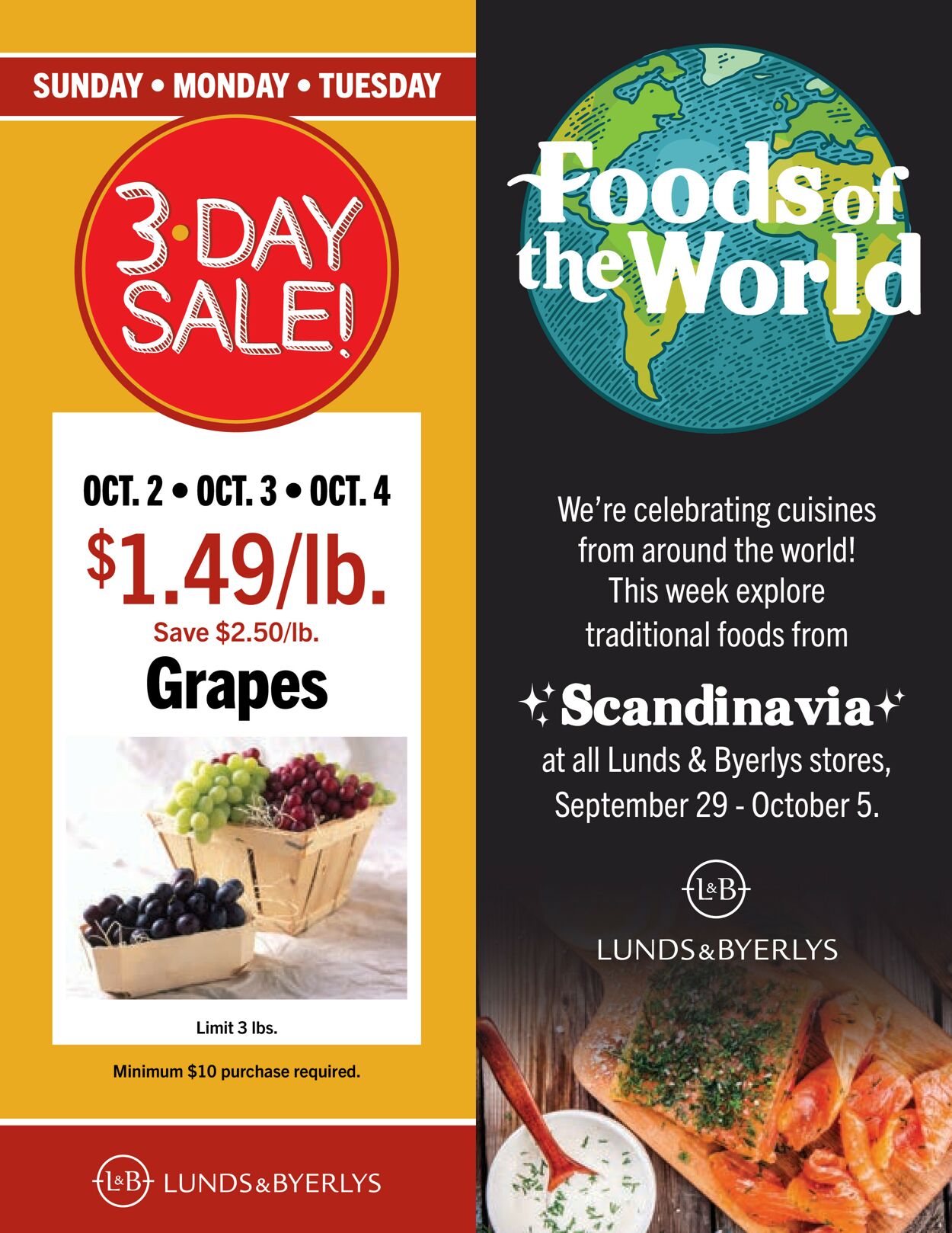Catalogue Lunds & Byerlys from 09/29/2022