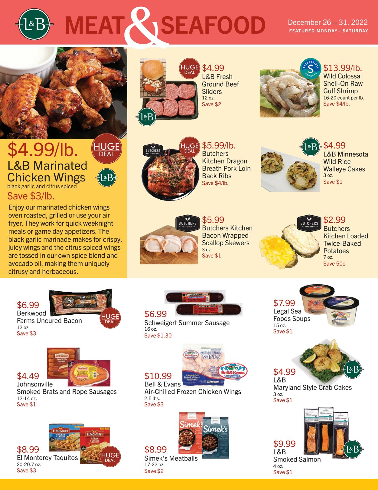 Catalogue Lunds & Byerlys from 12/22/2022