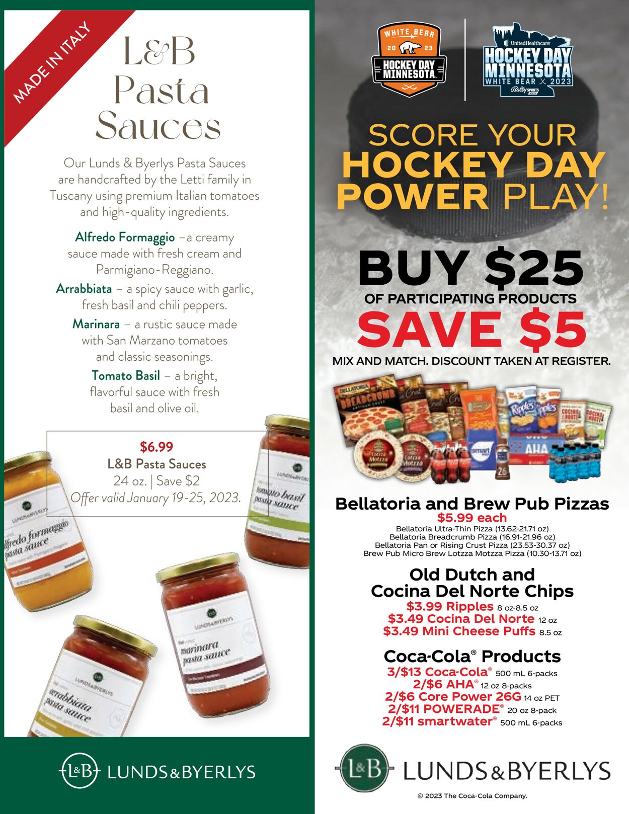 Catalogue Lunds & Byerlys from 01/19/2023