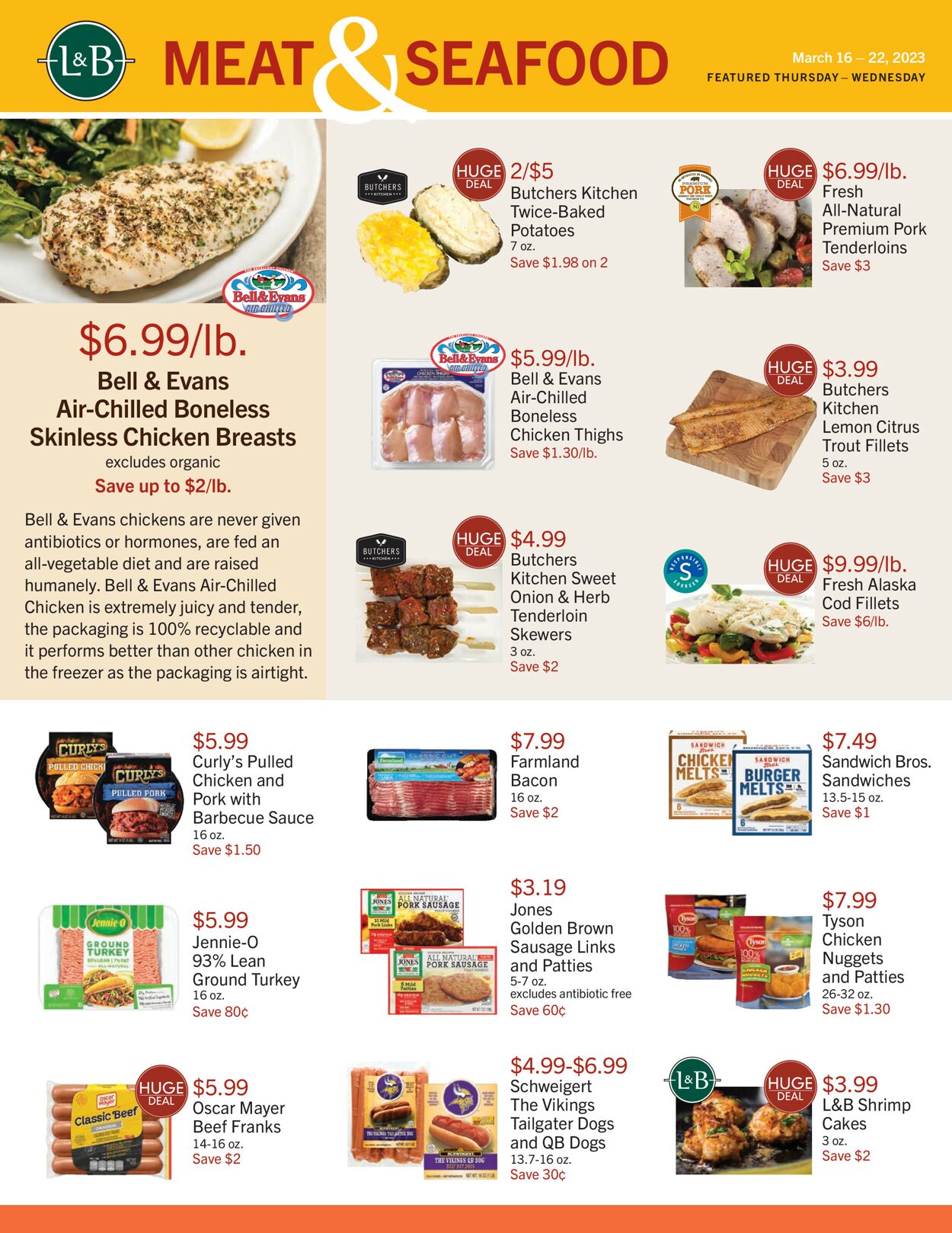 Catalogue Lunds & Byerlys from 03/16/2023