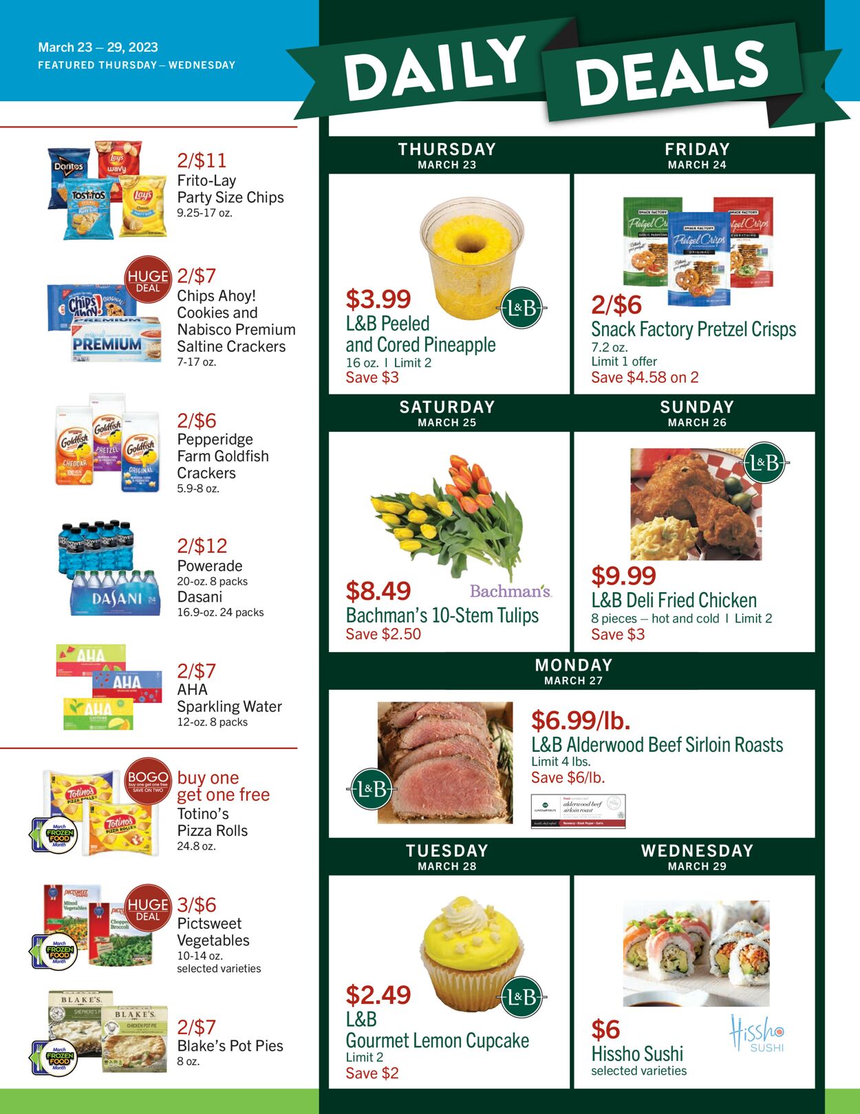 Catalogue Lunds & Byerlys from 03/23/2023