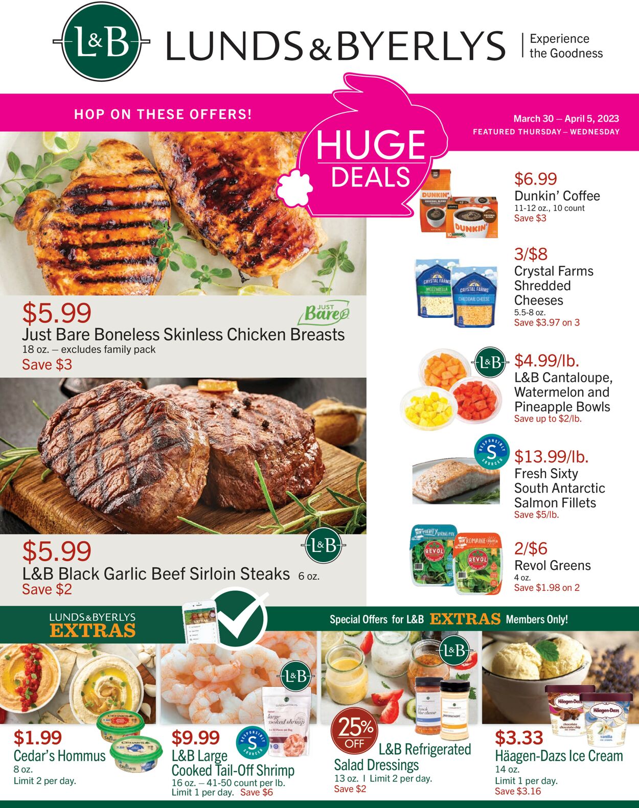 Catalogue Lunds & Byerlys from 03/30/2023