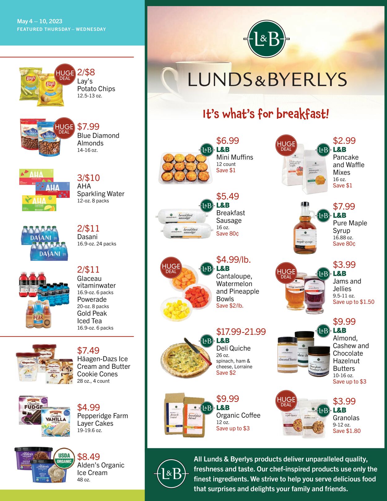 Catalogue Lunds & Byerlys from 05/04/2023