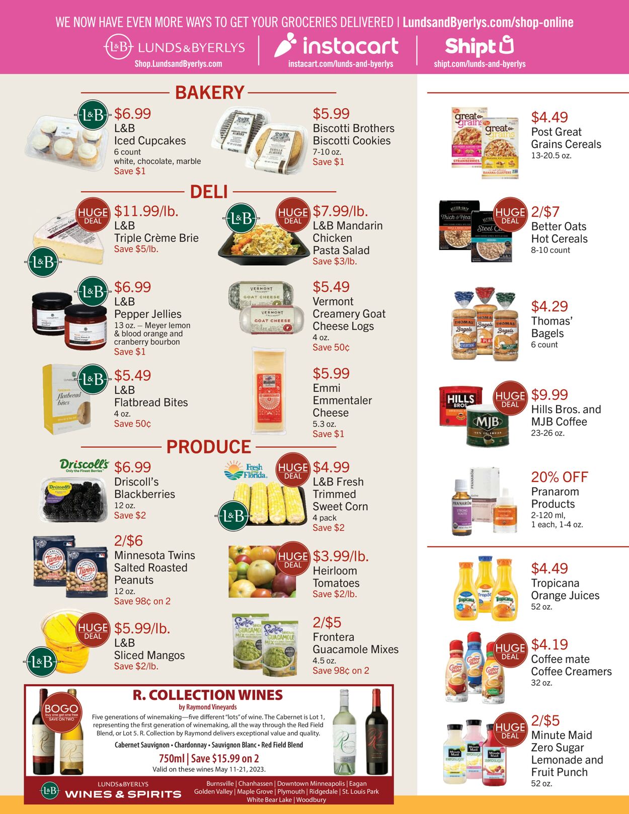Catalogue Lunds & Byerlys from 05/11/2023