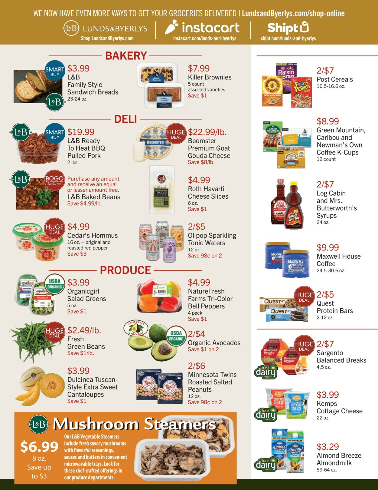 Catalogue Lunds & Byerlys from 06/15/2023