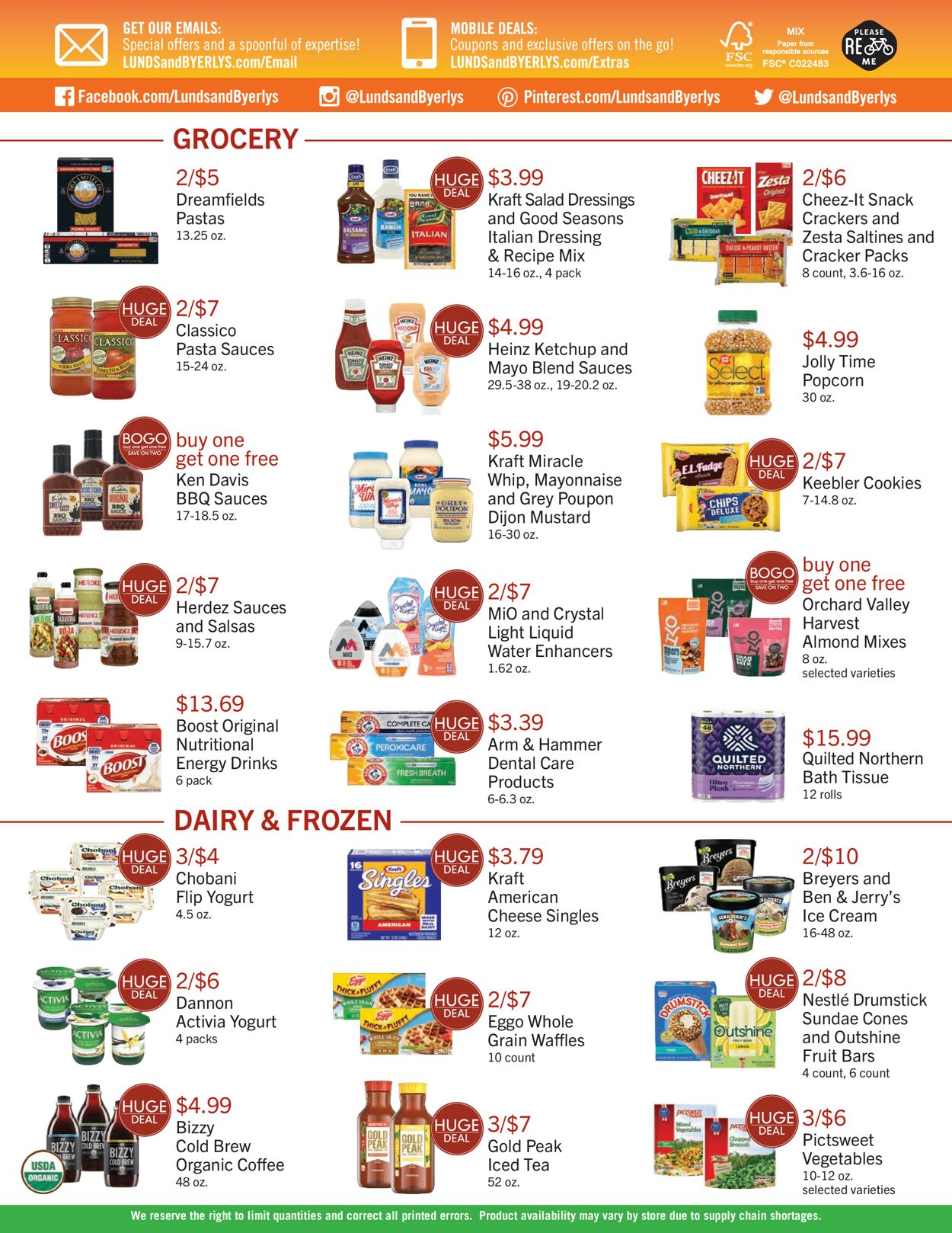 Catalogue Lunds & Byerlys from 07/20/2023