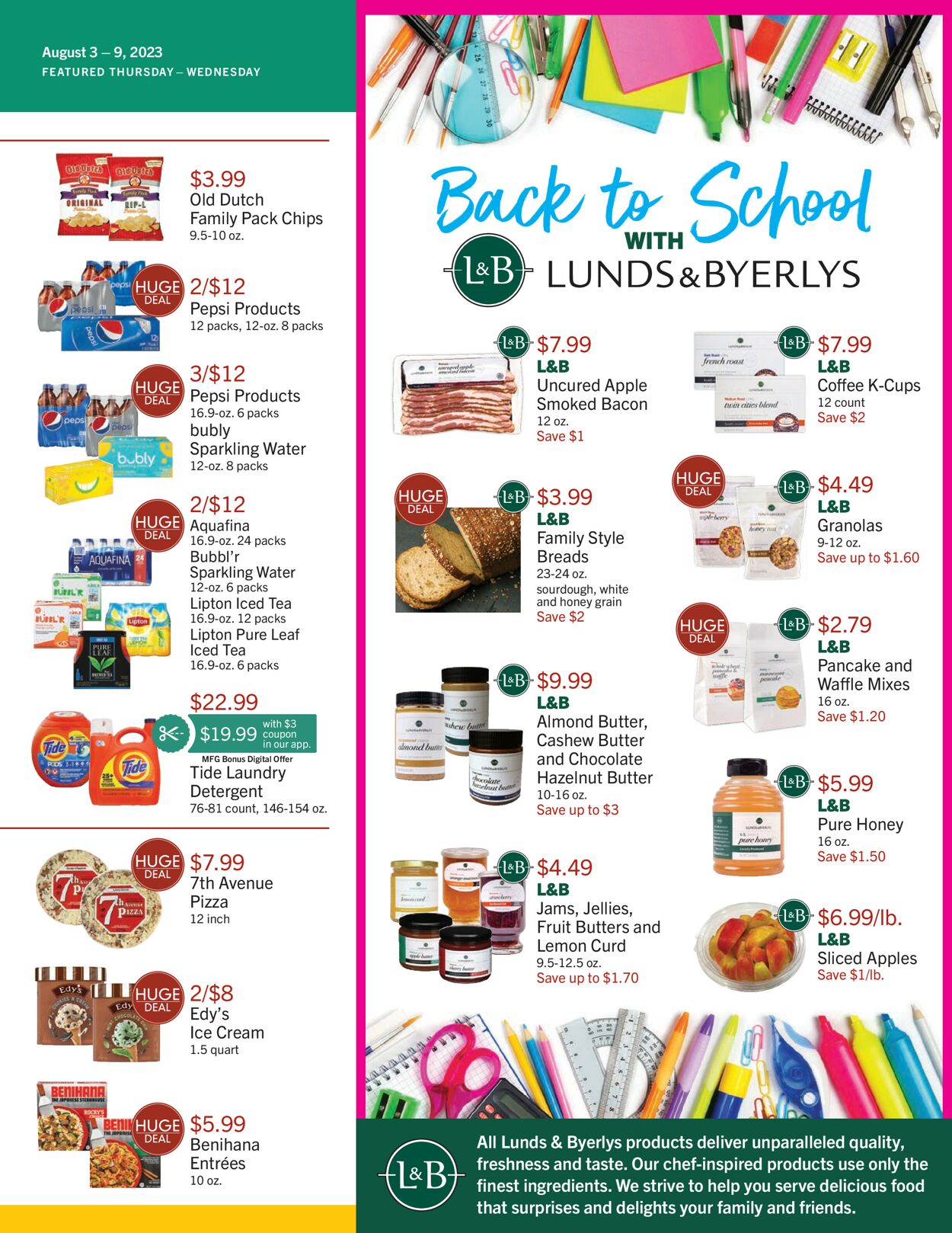 Catalogue Lunds & Byerlys from 08/03/2023