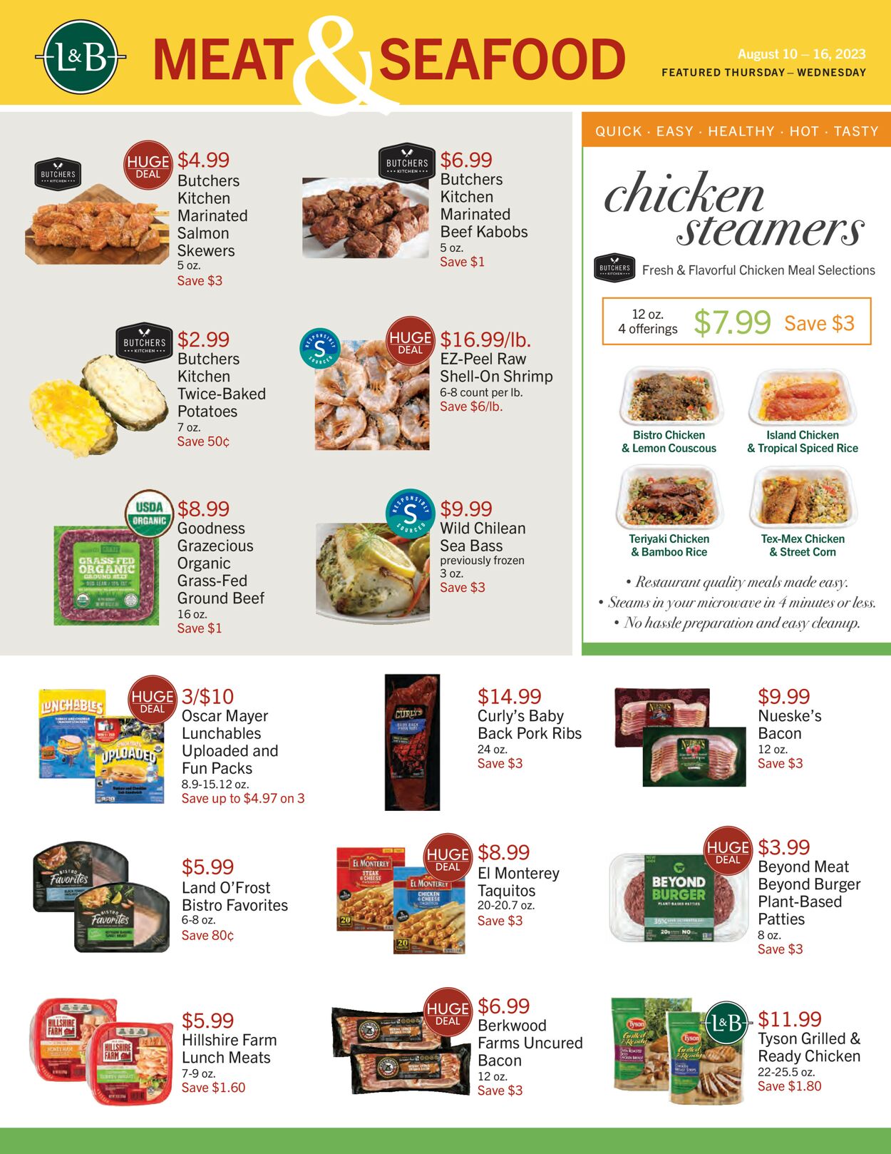 Catalogue Lunds & Byerlys from 08/10/2023
