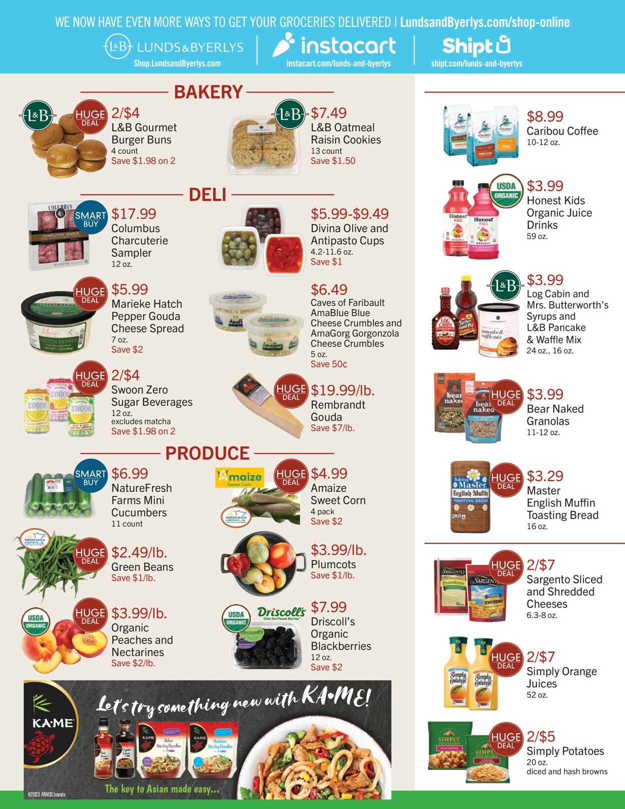 Catalogue Lunds & Byerlys from 08/17/2023