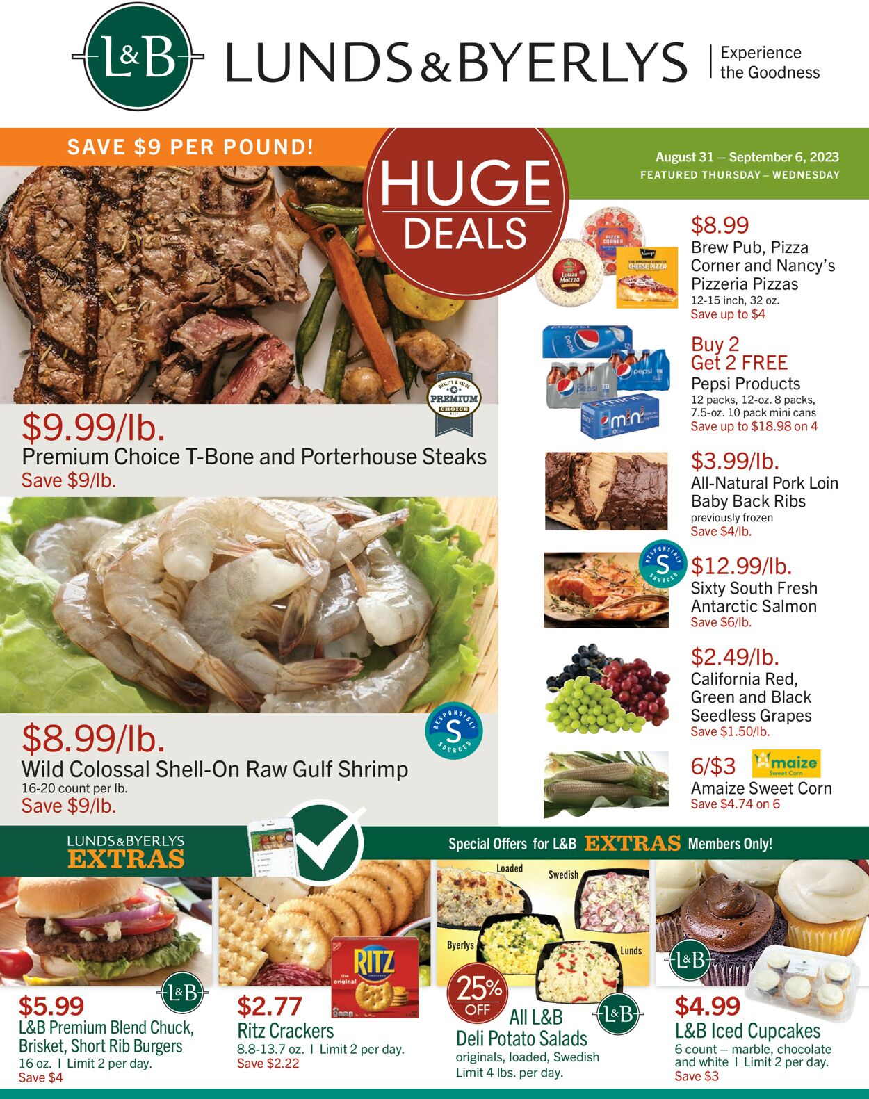 Catalogue Lunds & Byerlys from 08/31/2023