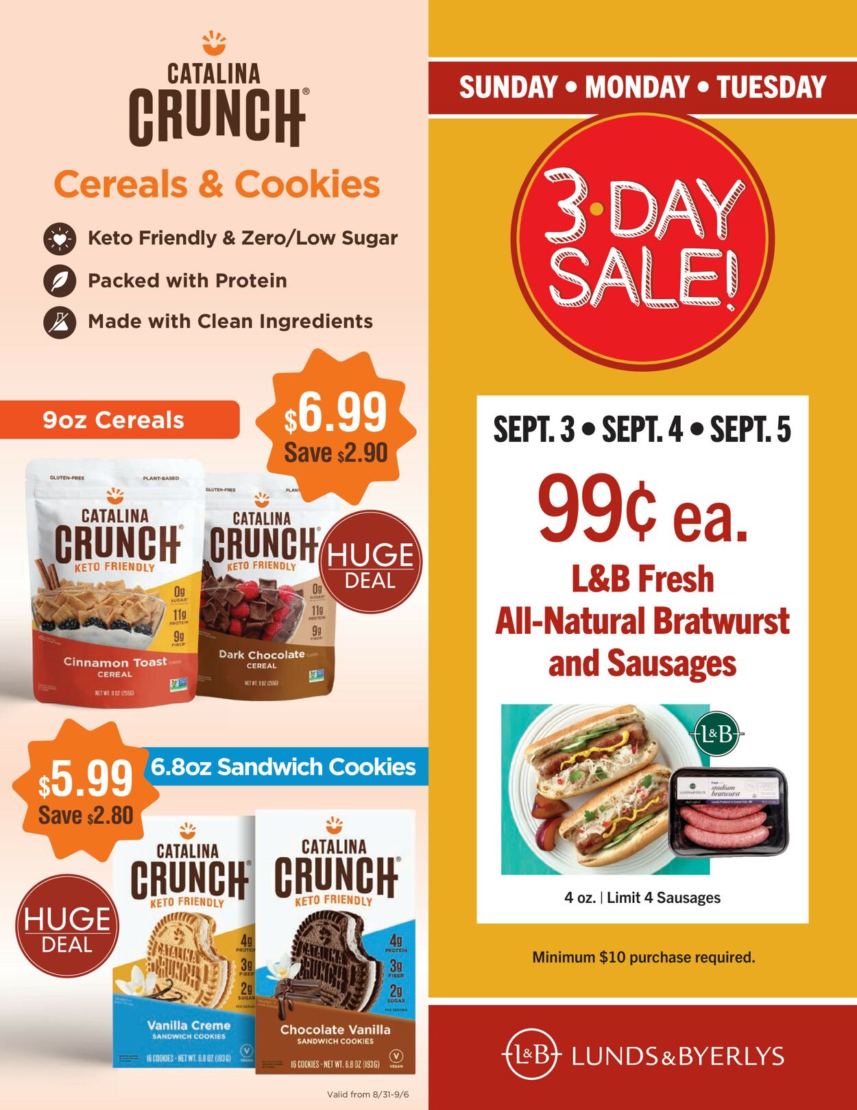 Catalogue Lunds & Byerlys from 08/31/2023