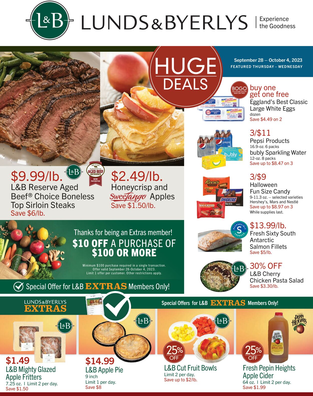 Catalogue Lunds & Byerlys from 09/28/2023