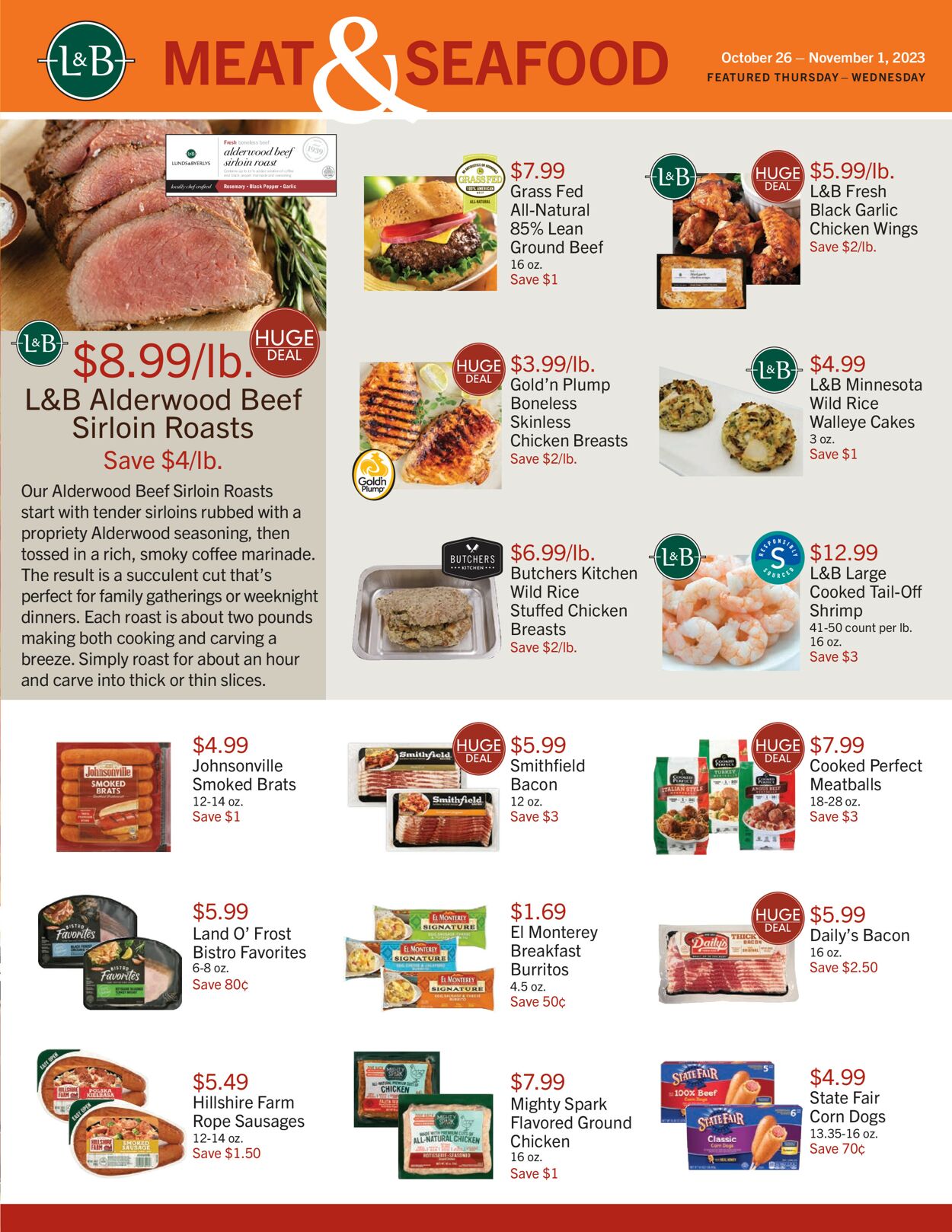 Catalogue Lunds & Byerlys from 10/26/2023