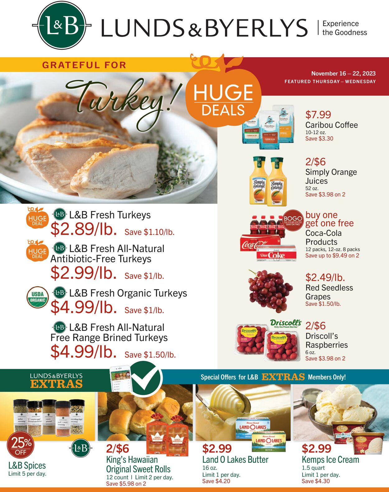 Catalogue Lunds & Byerlys from 11/16/2023