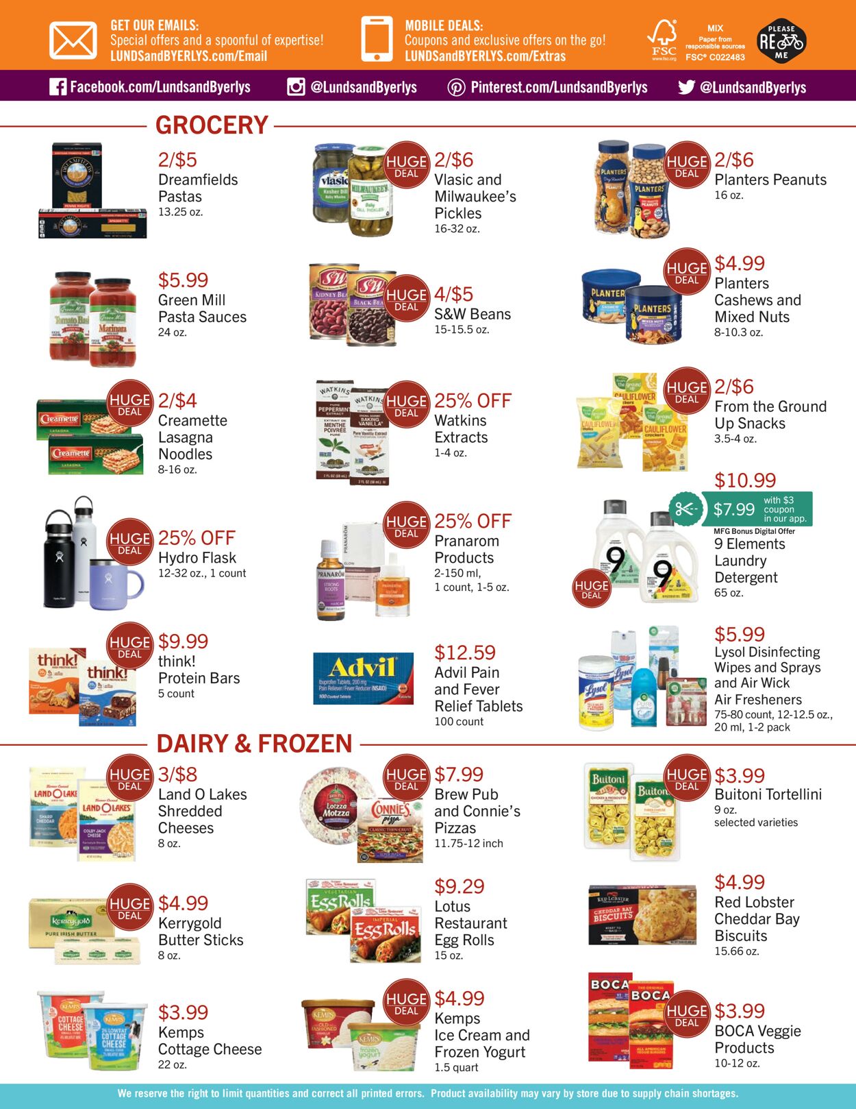 Catalogue Lunds & Byerlys from 11/23/2023
