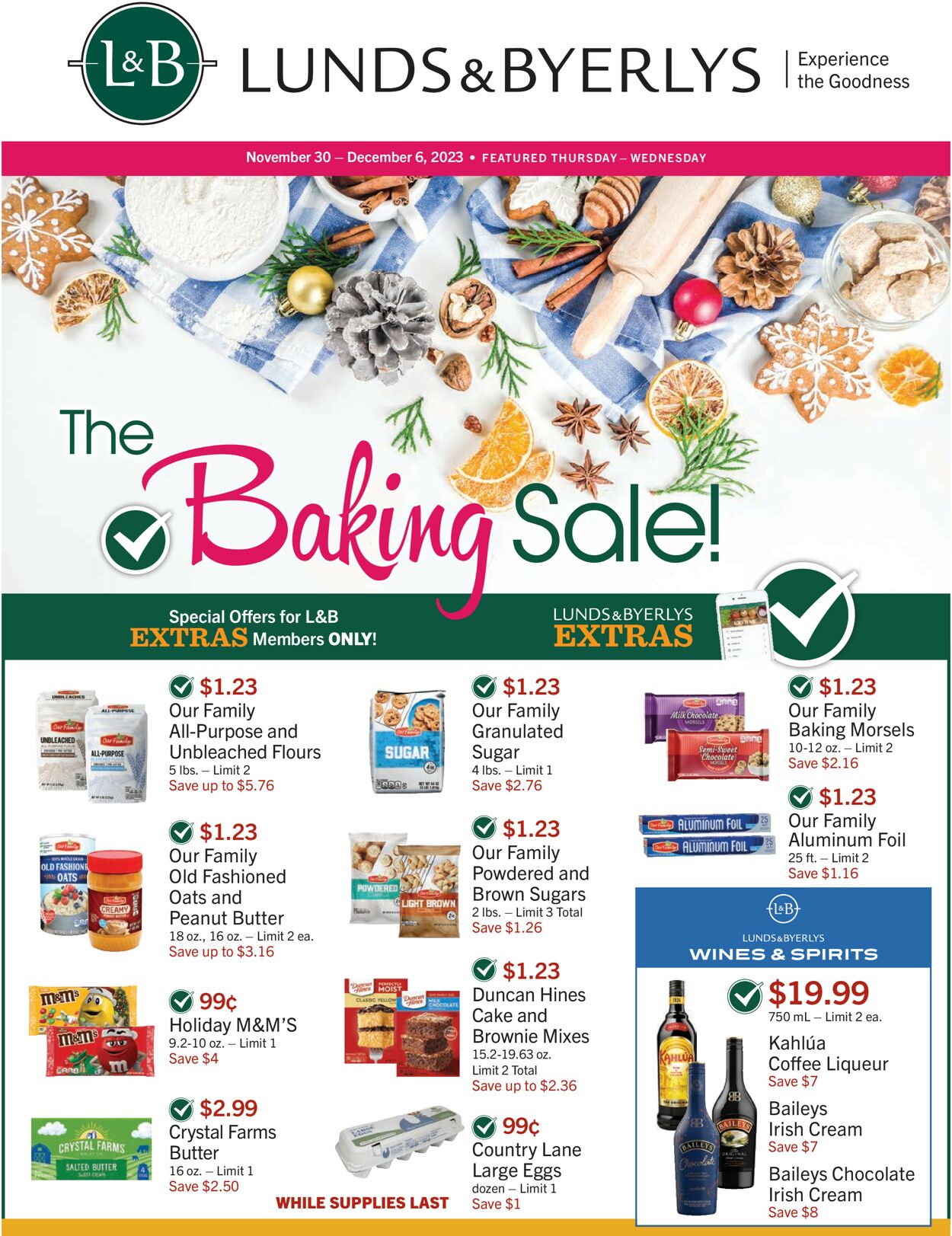 Catalogue Lunds & Byerlys from 11/30/2023