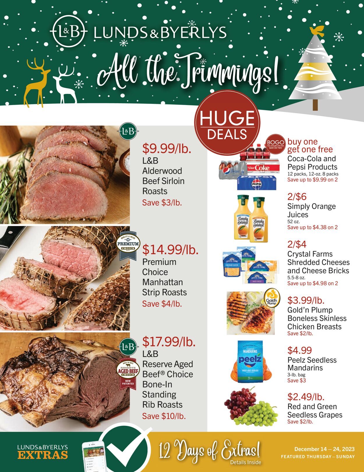Catalogue Lunds & Byerlys from 12/14/2023