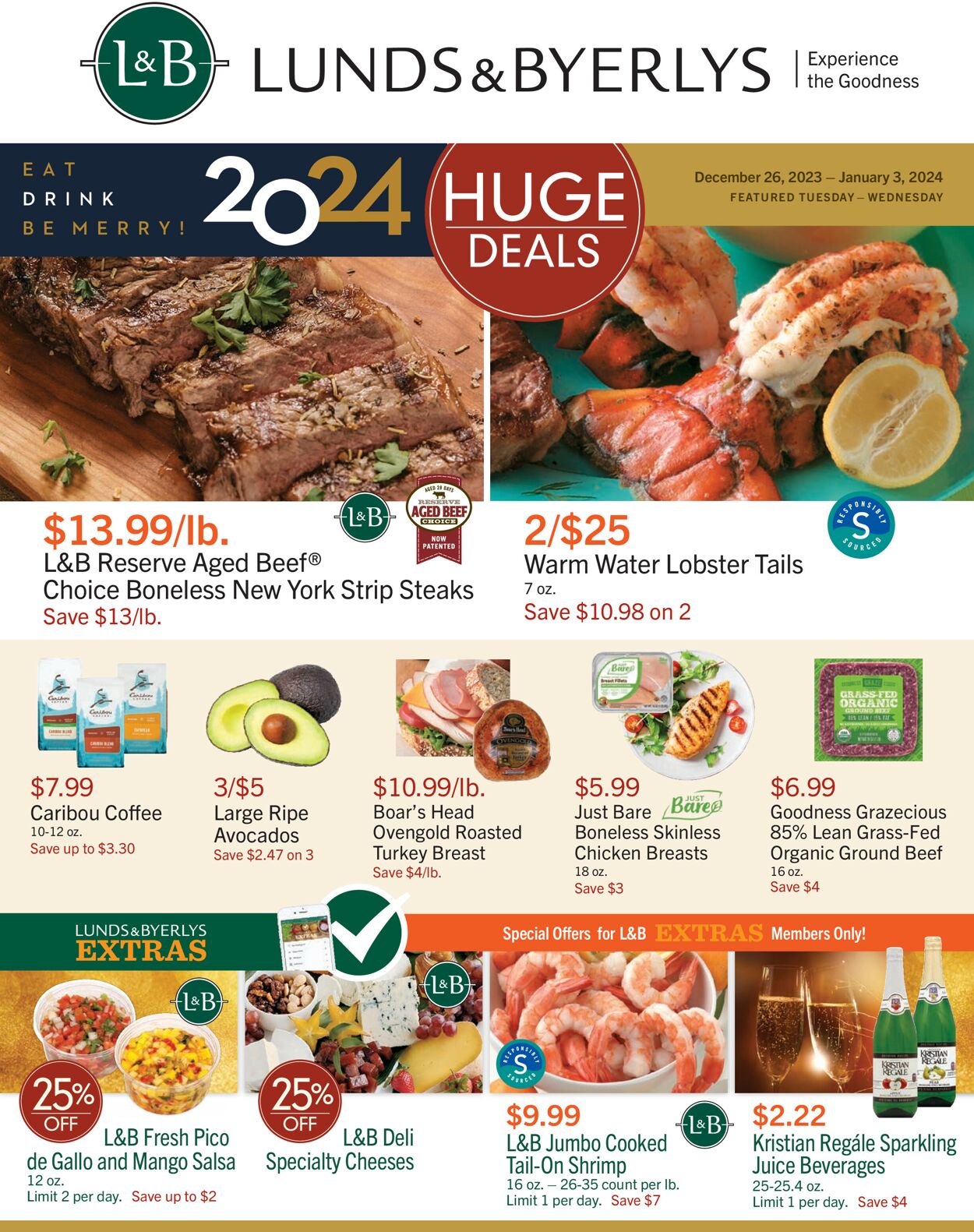 Catalogue Lunds & Byerlys from 12/21/2023