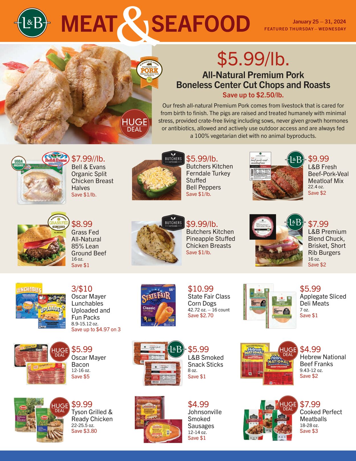Catalogue Lunds & Byerlys from 01/25/2024