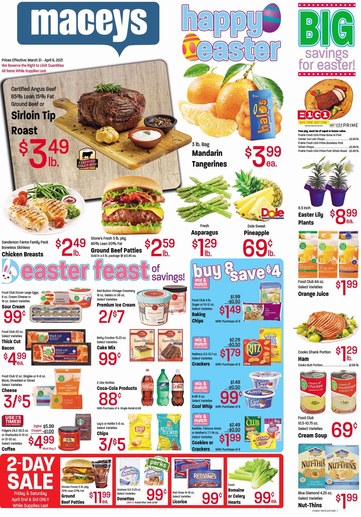Catalogue Maceys Easter 2021 ad from 03/31/2021