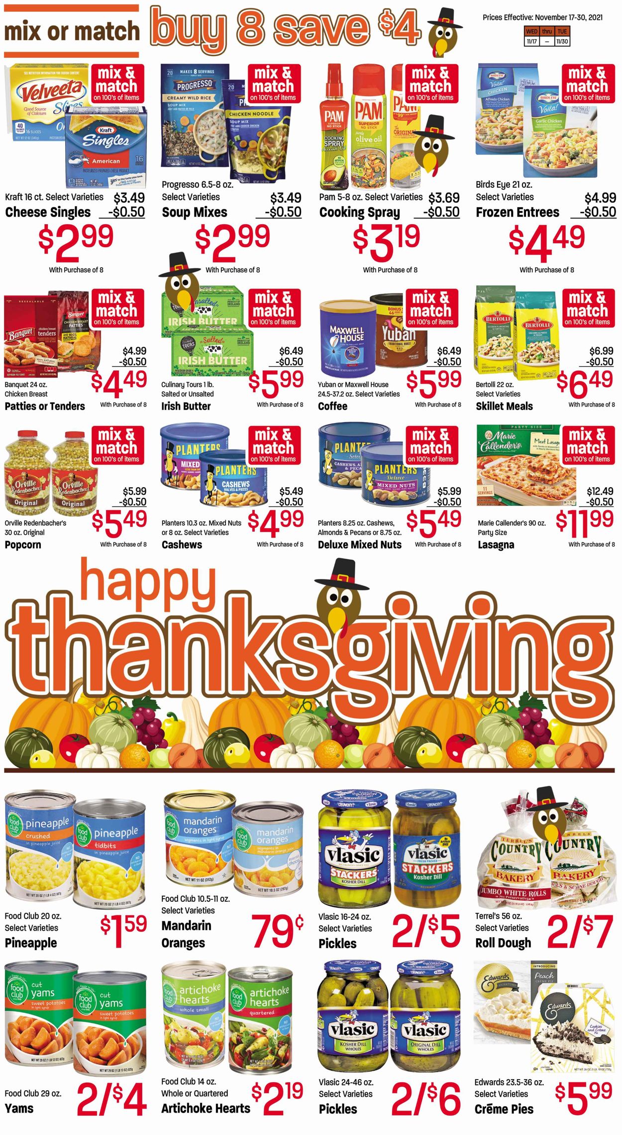 Catalogue Maceys THANKSGIVING 2021 from 11/17/2021