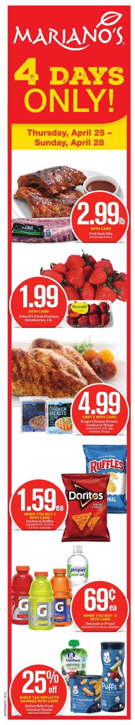 Catalogue Mariano’s from 04/24/2019