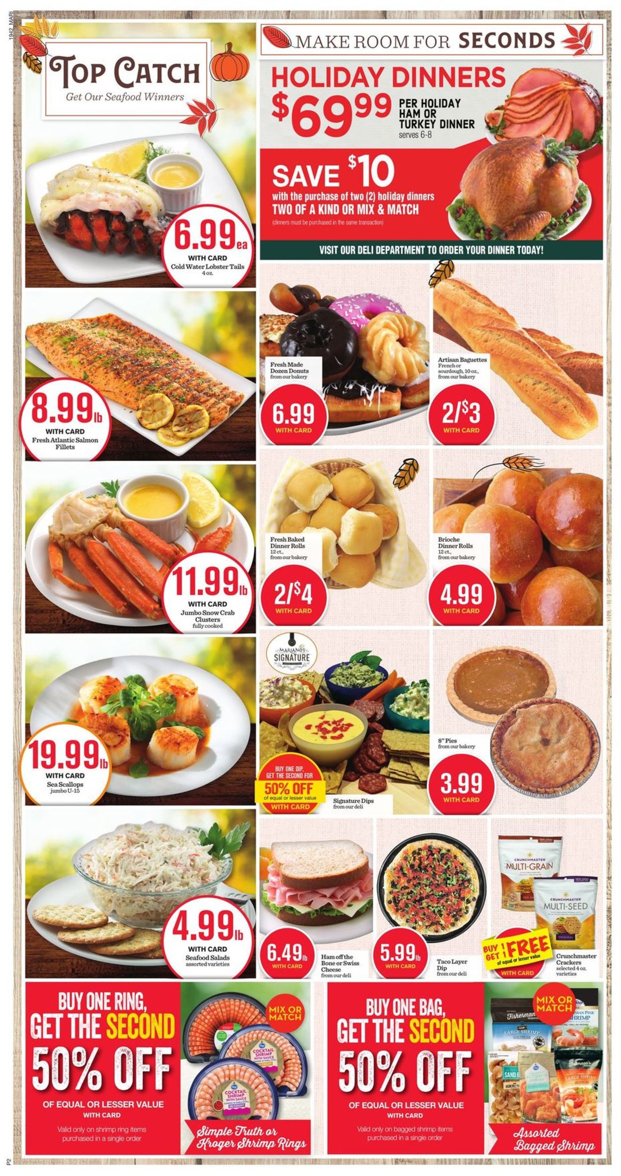 Catalogue Mariano’s - Thanksgiving Ad 2019 from 11/20/2019