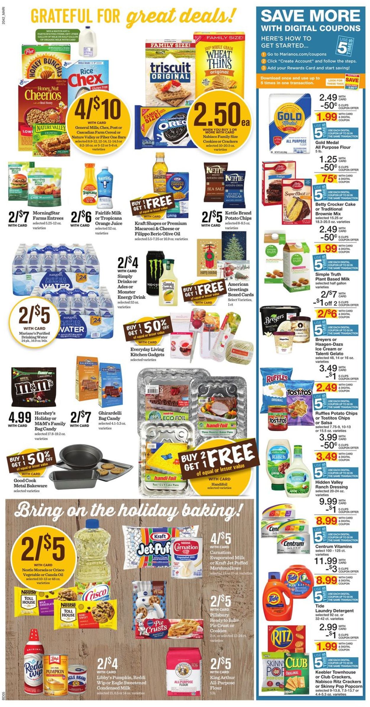 Catalogue Mariano’s Thanksgiving 2020 from 11/18/2020