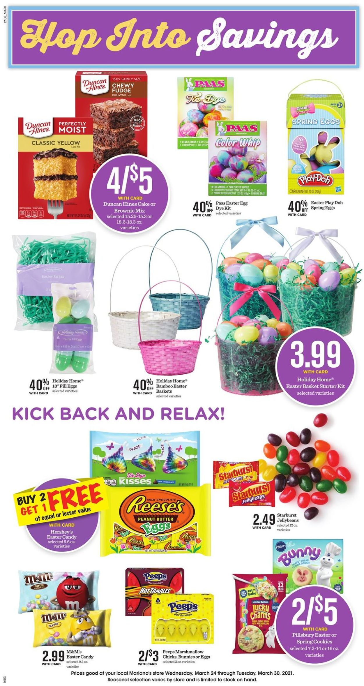 Catalogue Mariano’s - Easter 2021 from 03/24/2021