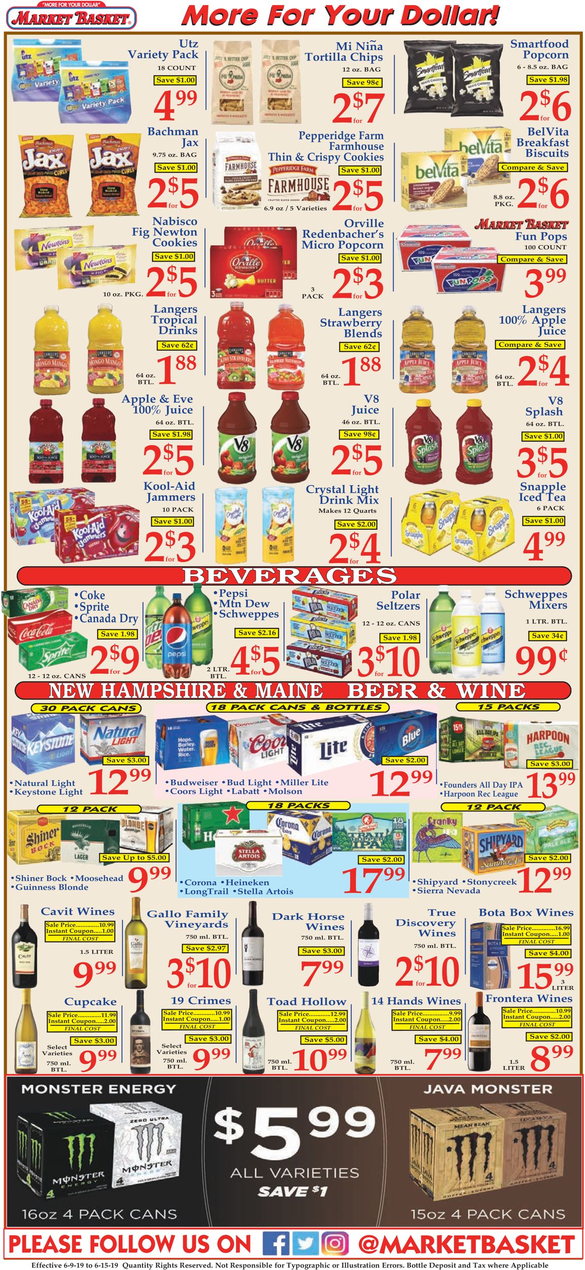 Catalogue Market Basket from 06/09/2019