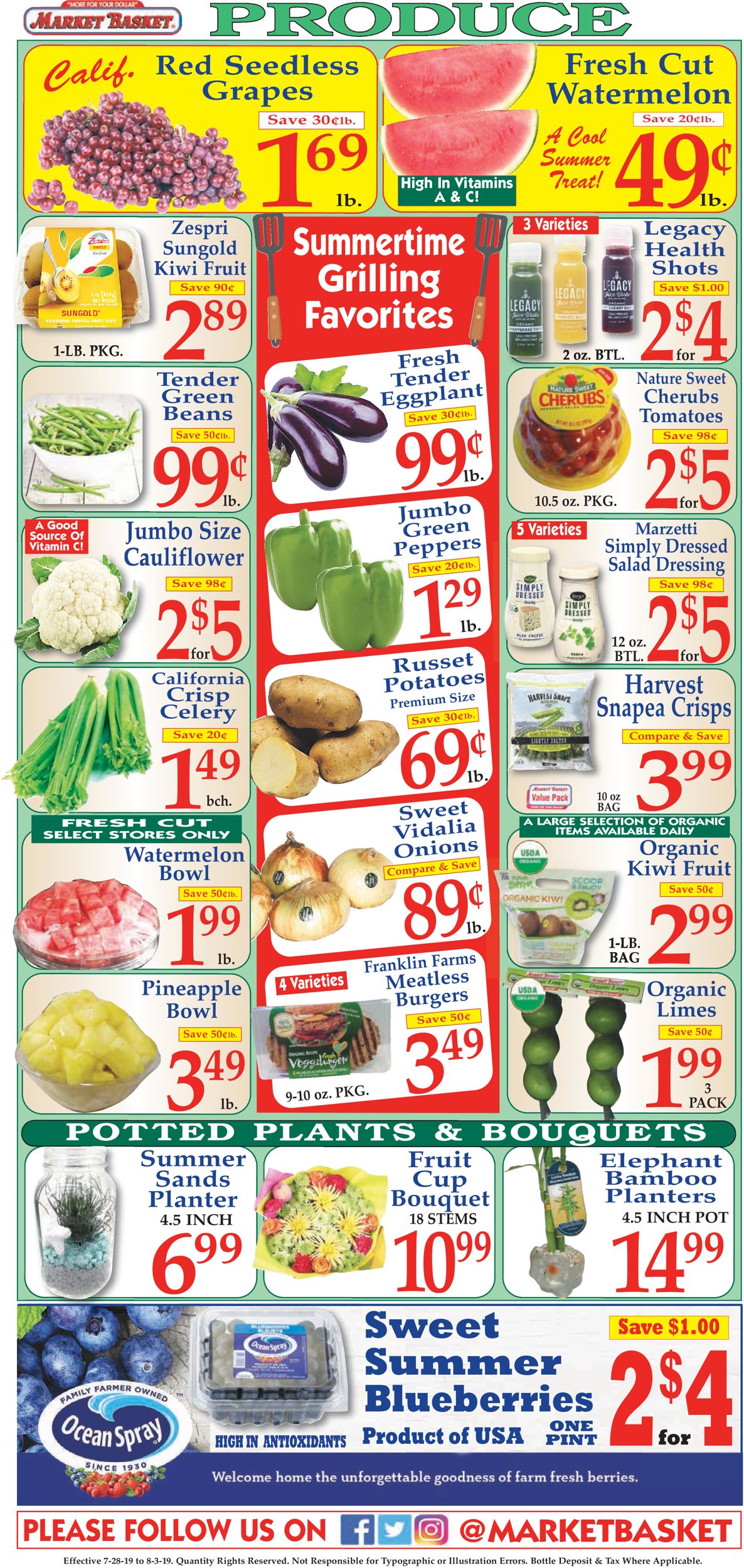 Catalogue Market Basket from 07/28/2019