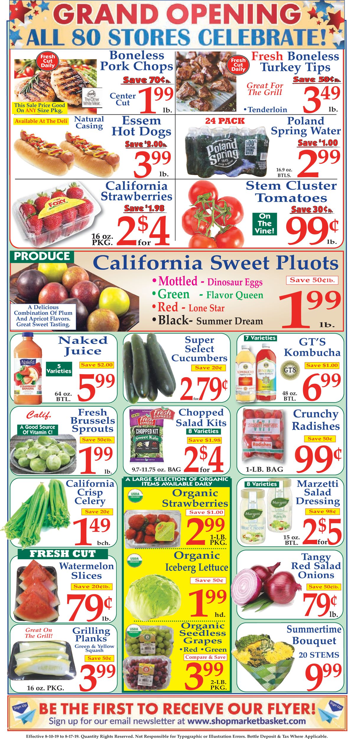 Catalogue Market Basket from 08/10/2019